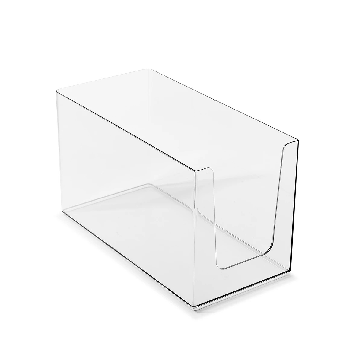 2 10L Clear Narrow Open Front Bin, 2 of 10
