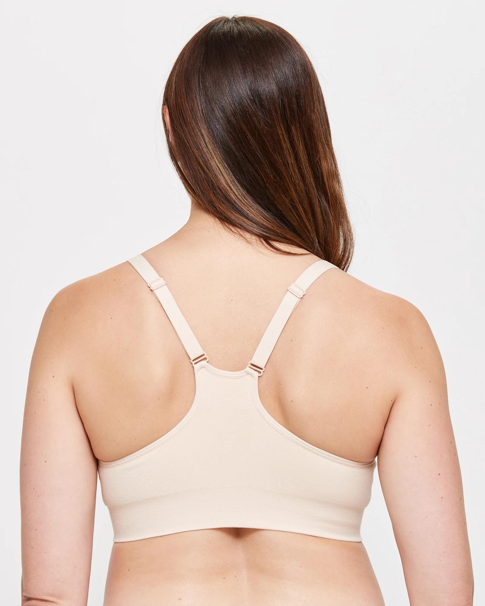 3 Target Maternity Seamfree Crop Top NATURAL, 3 of 3