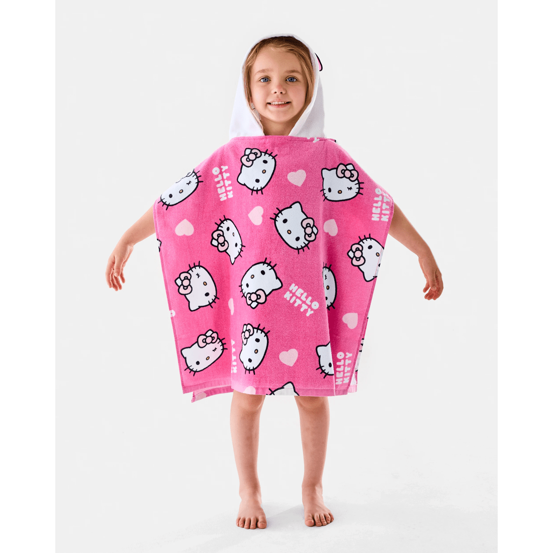 3 Hello Kitty Cotton Hooded Towel, 3 of 8