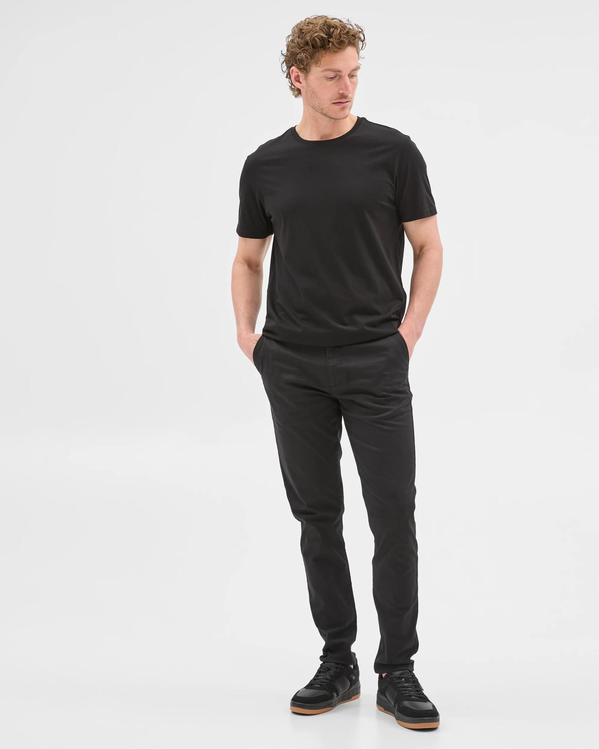 1 Target Australian Cotton Slim Chino Pants BLACK, 1 of 7