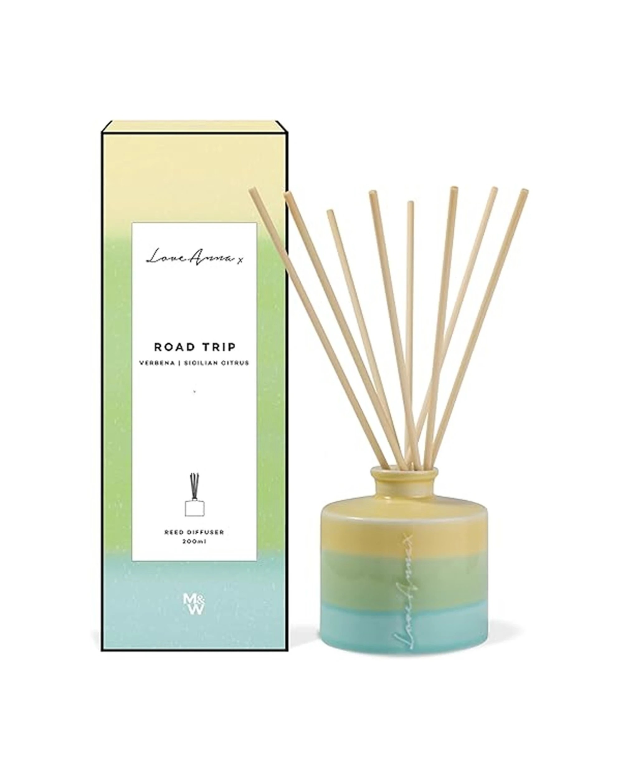 1 Love Anna x Chapters Road Trip Reed Diffuser Verbena Sicilian Citrus 200ml - Multi, 1 of 2