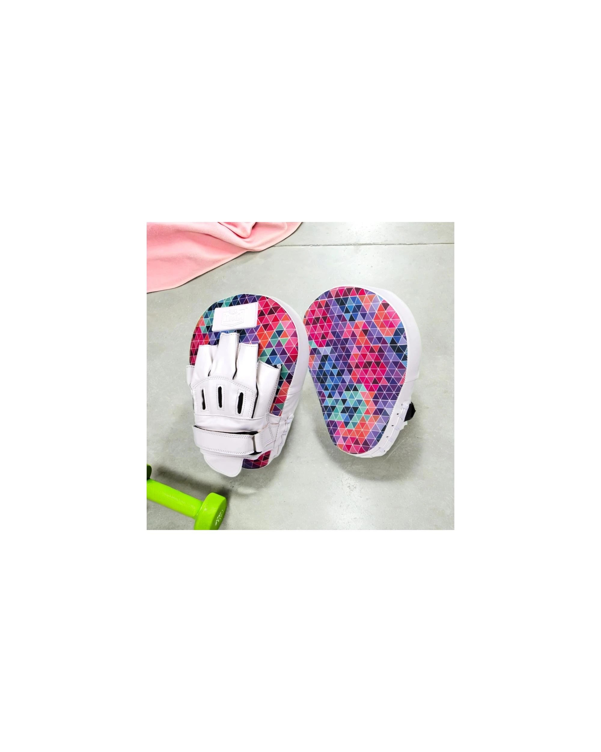 2 Red Corner Boxing Womens Boxing and Training Focus Pads - Mosaic - Multi, 2 of 4