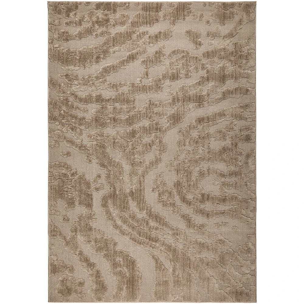 2 Common Ground Rugs Sanctuary Nyla 330x240cm - Extra Large Power Loomed Floor Rug - Beige, 2 of 7
