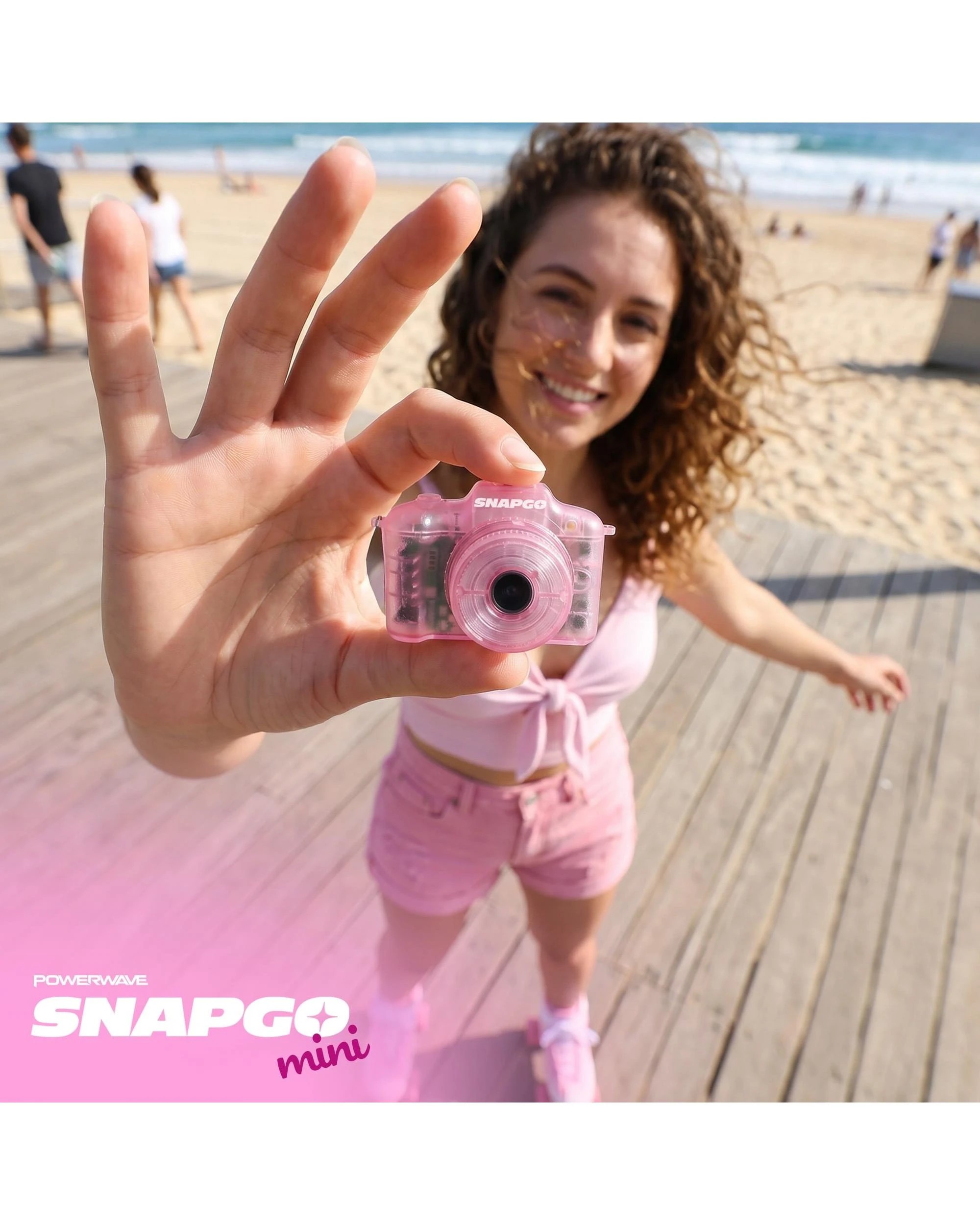 7 Powerwave SnapGo Mini Camera - Flamingo Pink, 7 of 10