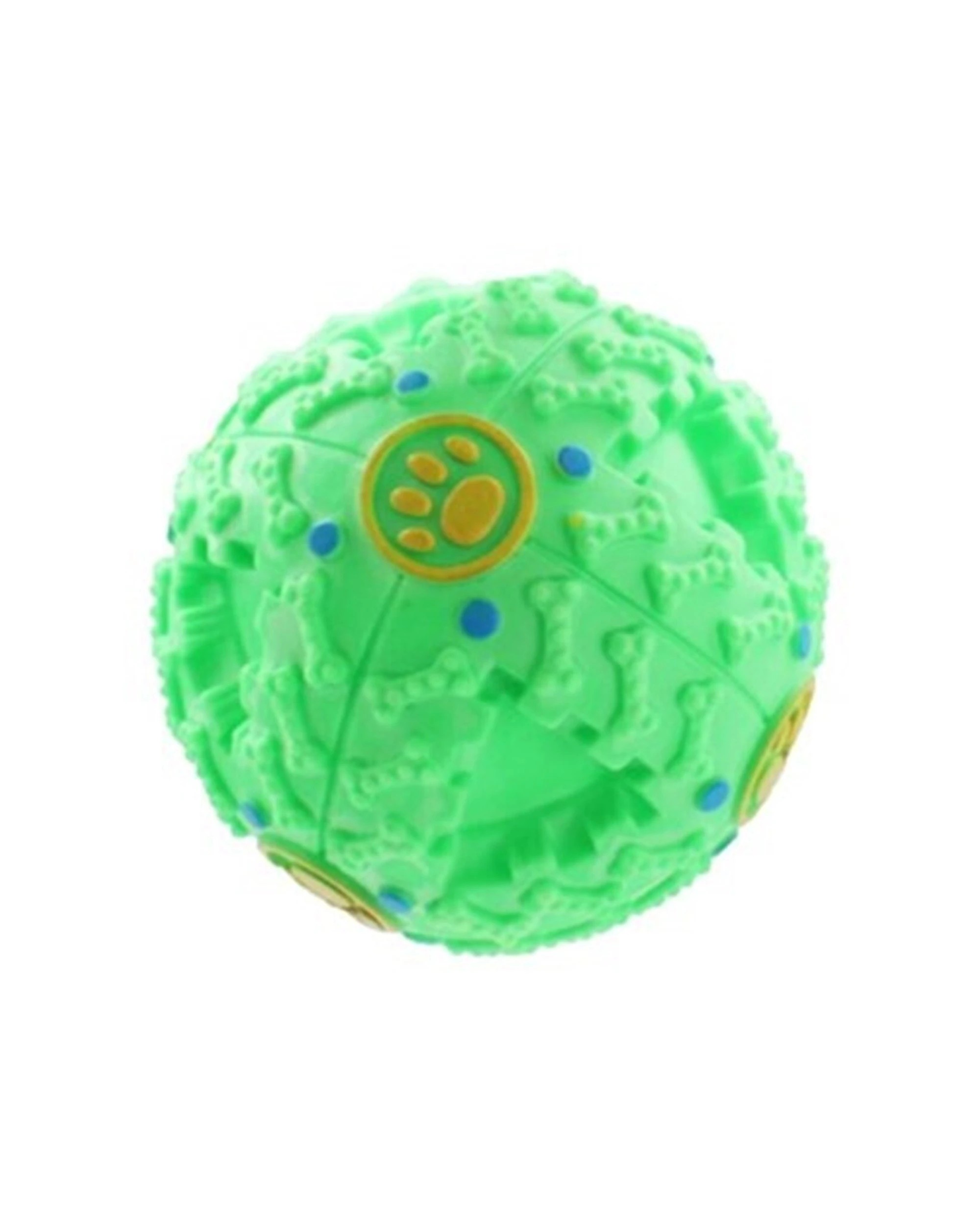 3 Paws And Claws 12cm Hide A Treat Giggle Ball Pet Dog Toy Colours Giggle Sound - Assorted, 3 of 4