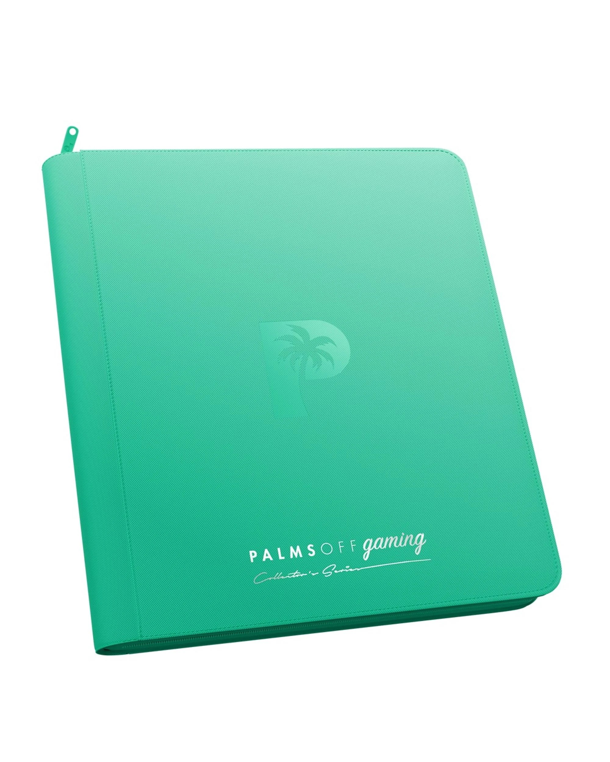 1 Palms Off Gaming Collector's Series 12 Pocket Zip Binder - Turquoise - Multi, 1 of 8