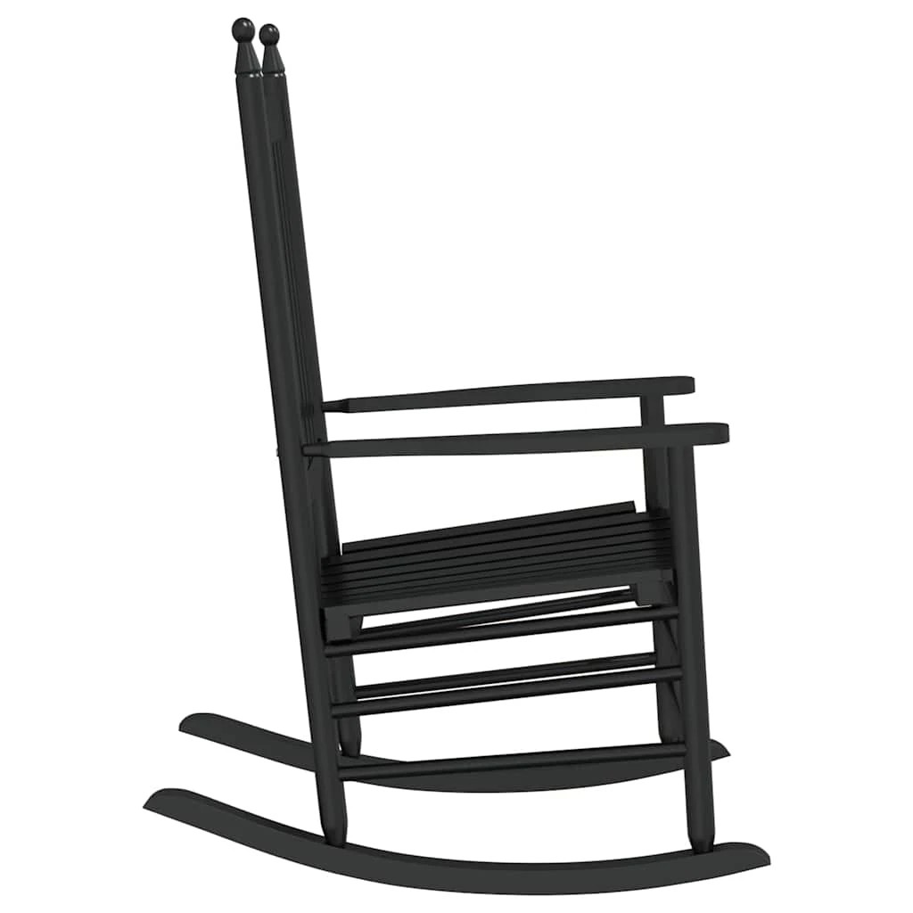 4 vidaXL rocking chair Ergonomic - Black, 4 of 7