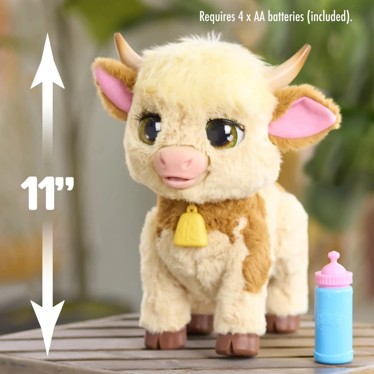 5 FurReal Maggie the Feed and Follow Cow Plush Toy, 5 of 7