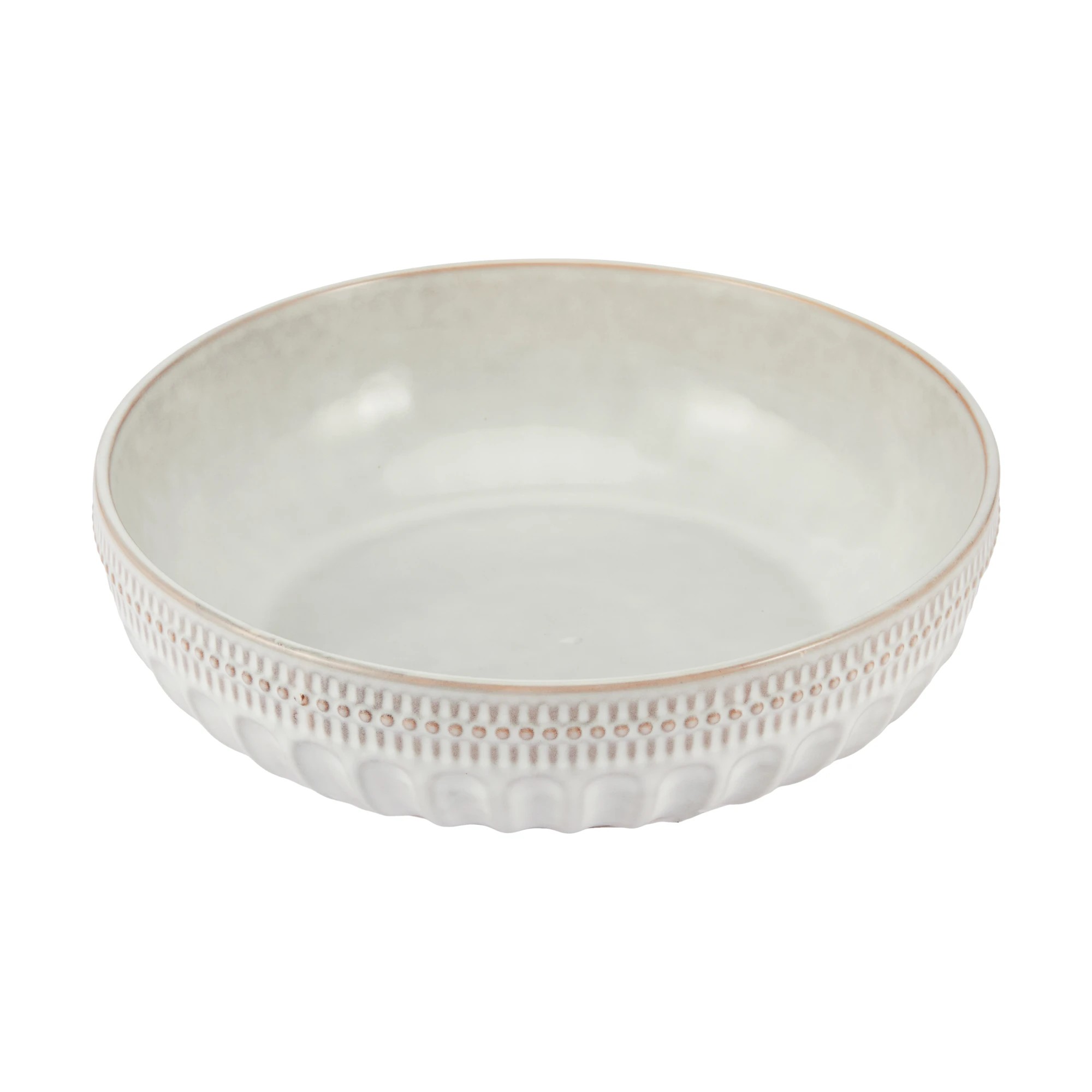 1 Maison White Salad Bowl, 1 of 4