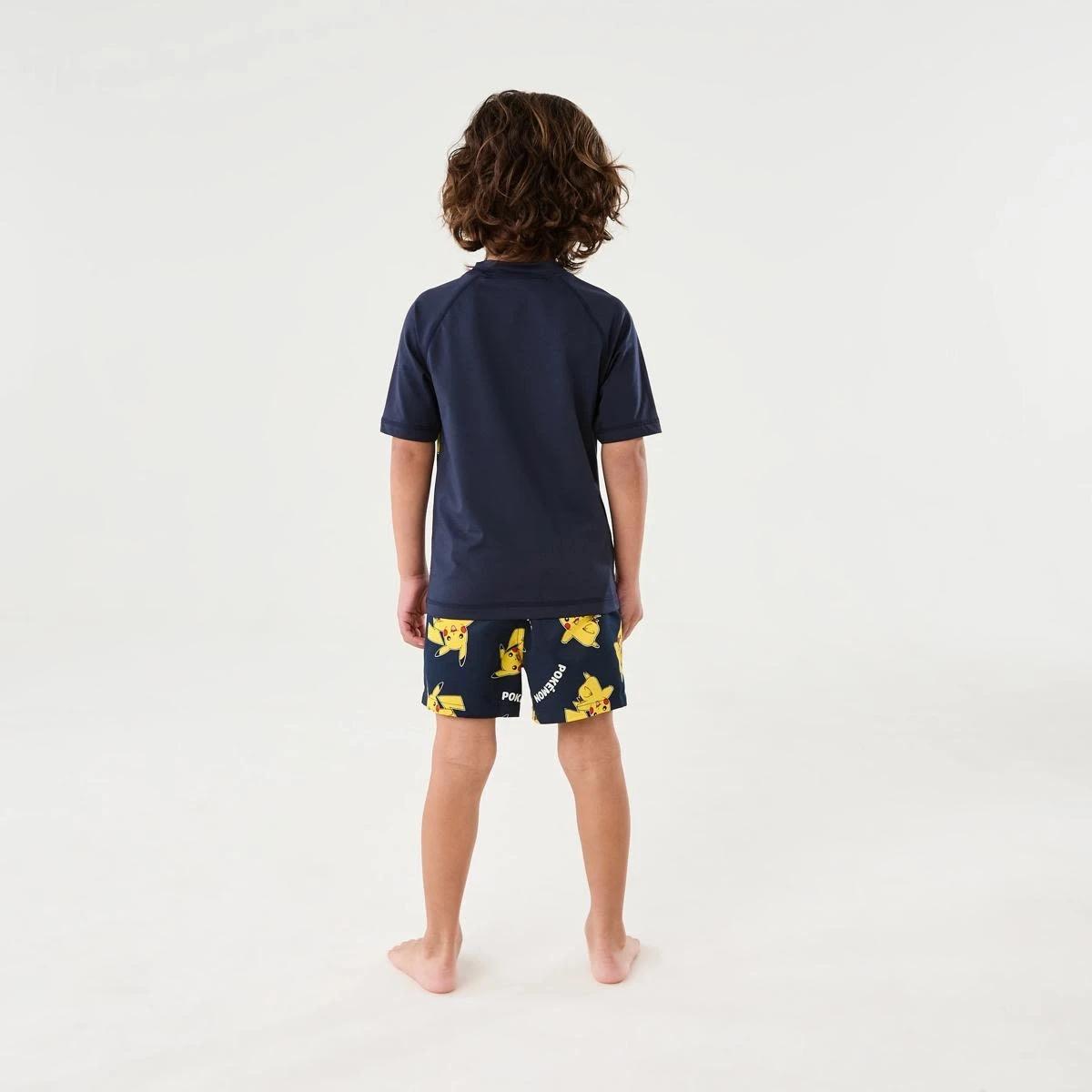 6 Pokemon License All Over Print Boardshorts DRESS BLUE PIKACHU, 6 of 6