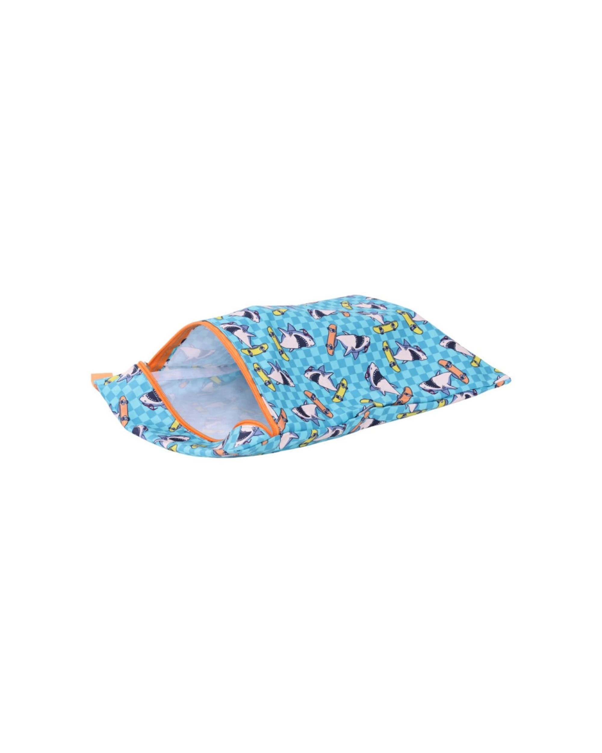 3 Splosh 2PK Out & About Dino Waterproof Kids/Children Wet Bag 40x30cm - Blue, 3 of 6