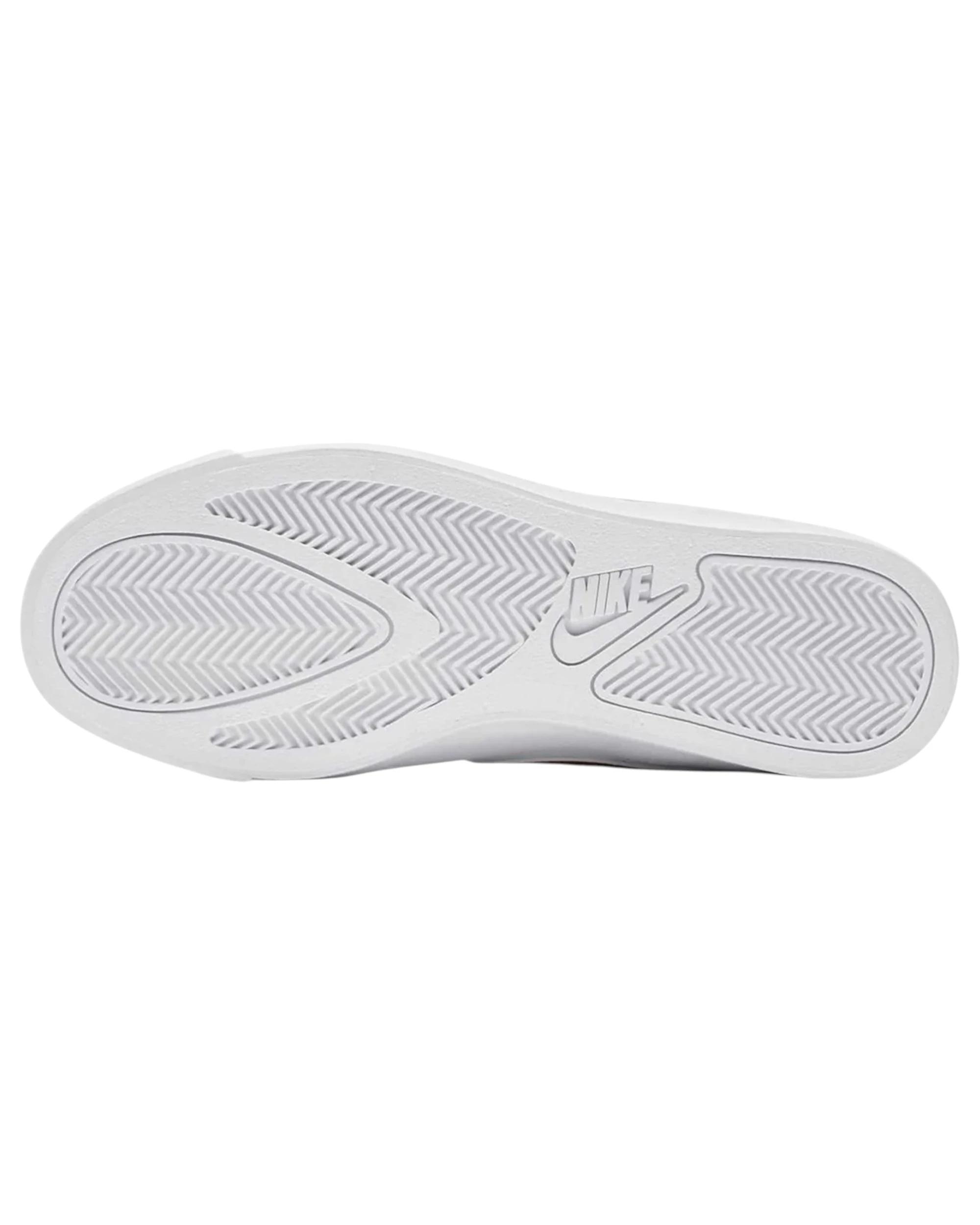 3 Nike Womens Court Royale AC Athletic Shoes WHITE/MAUVE, 3 of 6