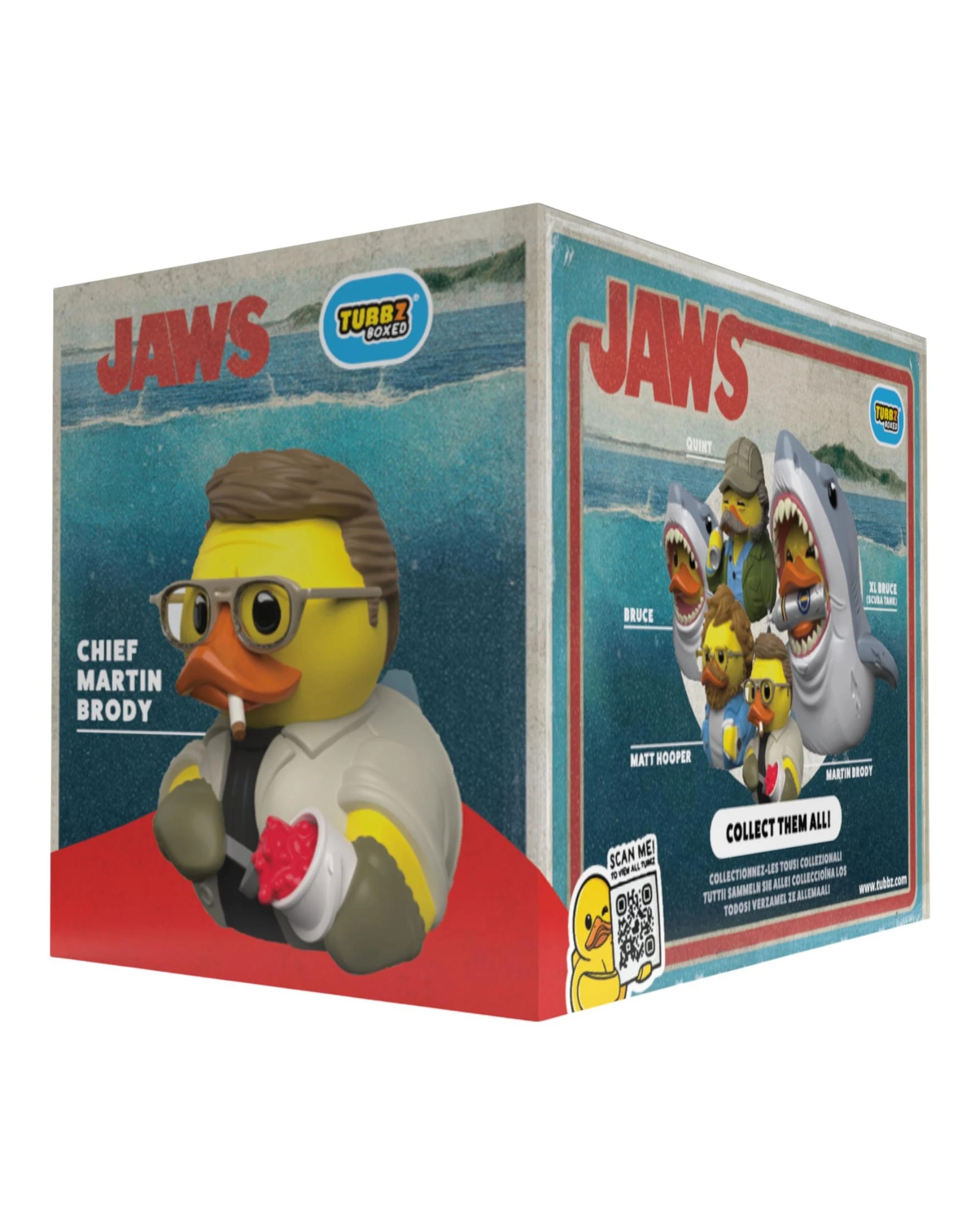 3 TUBBZ Jaws Chief Martin Brody Boxed Edition Cosplaying Duck Figure, 3 of 3