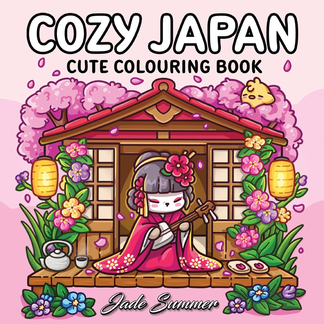 1 Cozy Japan Cute Colouring Book by Jade Summer - Book, 1 of 5