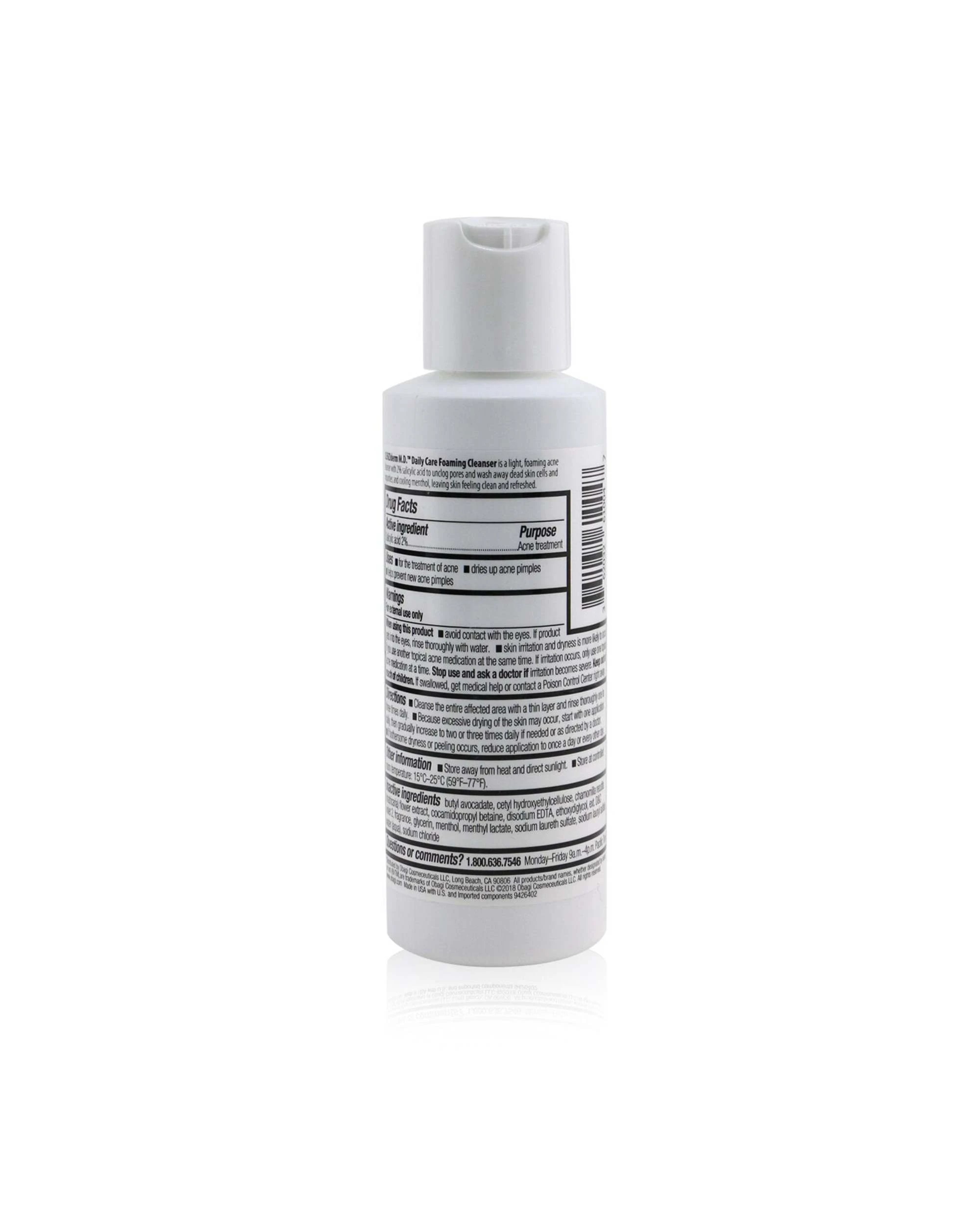 3 Obagi Clenziderm M.D. Daily Care Foaming Cleanser  118ml/4oz, 3 of 3