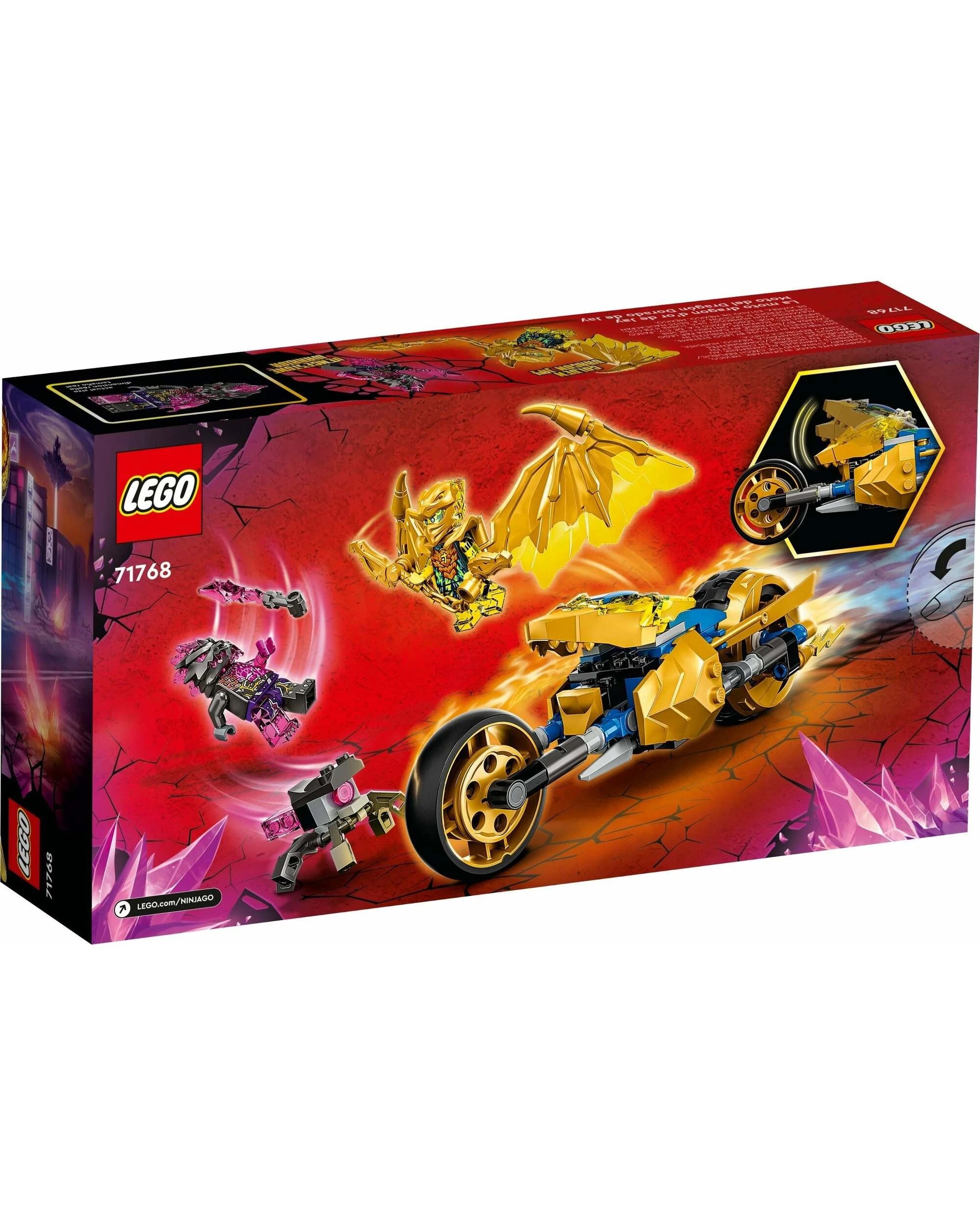 5 Lego Ninjago 71768 Jay's Golden Dragon Moto Jet, 5 of 5