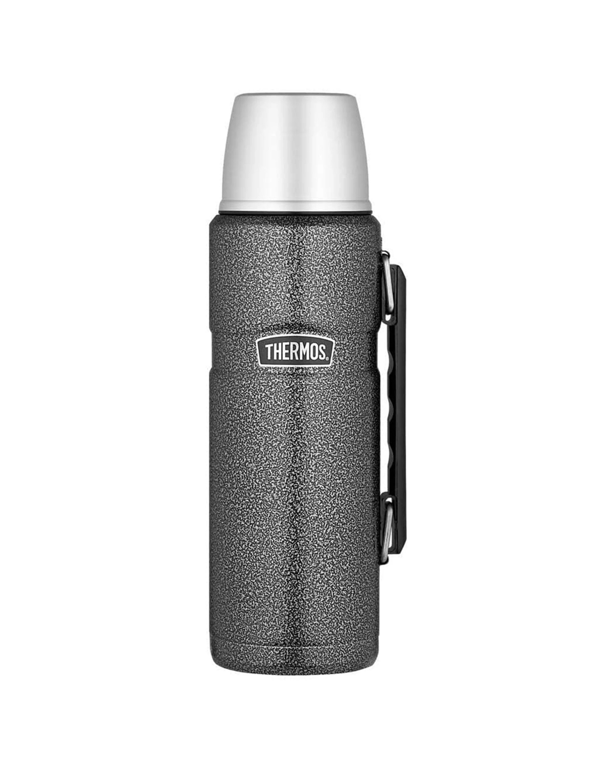 1 Thermos 1.2L King Stainless Steel Vacuum Insulated Double Walled Beverage Bottle - Grey, 1 of 3