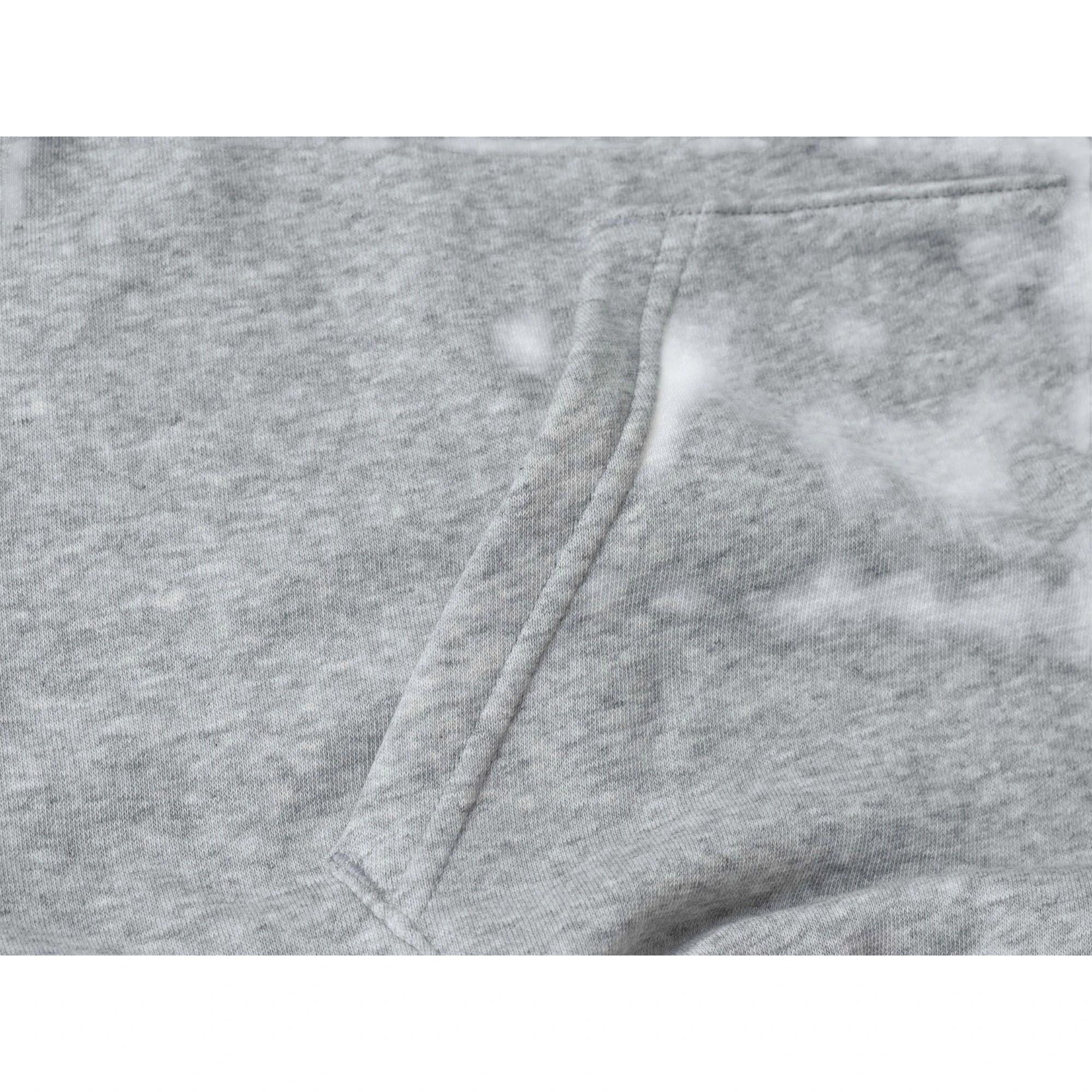 9 Puma Mens Essentials Small Logo Hoodie Light Grey Heather Grey, 9 of 9