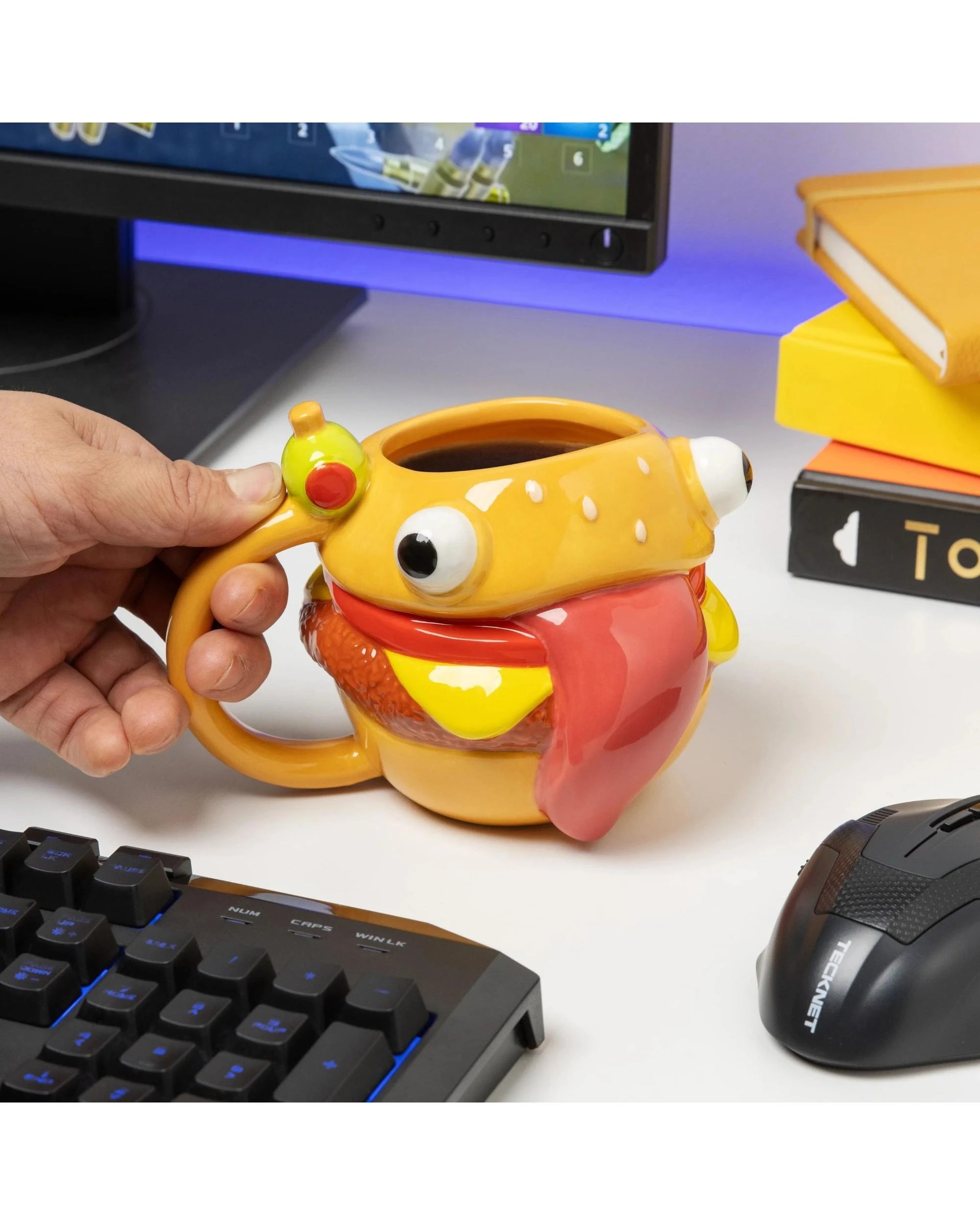 4 Fortnite Durrr Burger Shaped Mug, 4 of 4