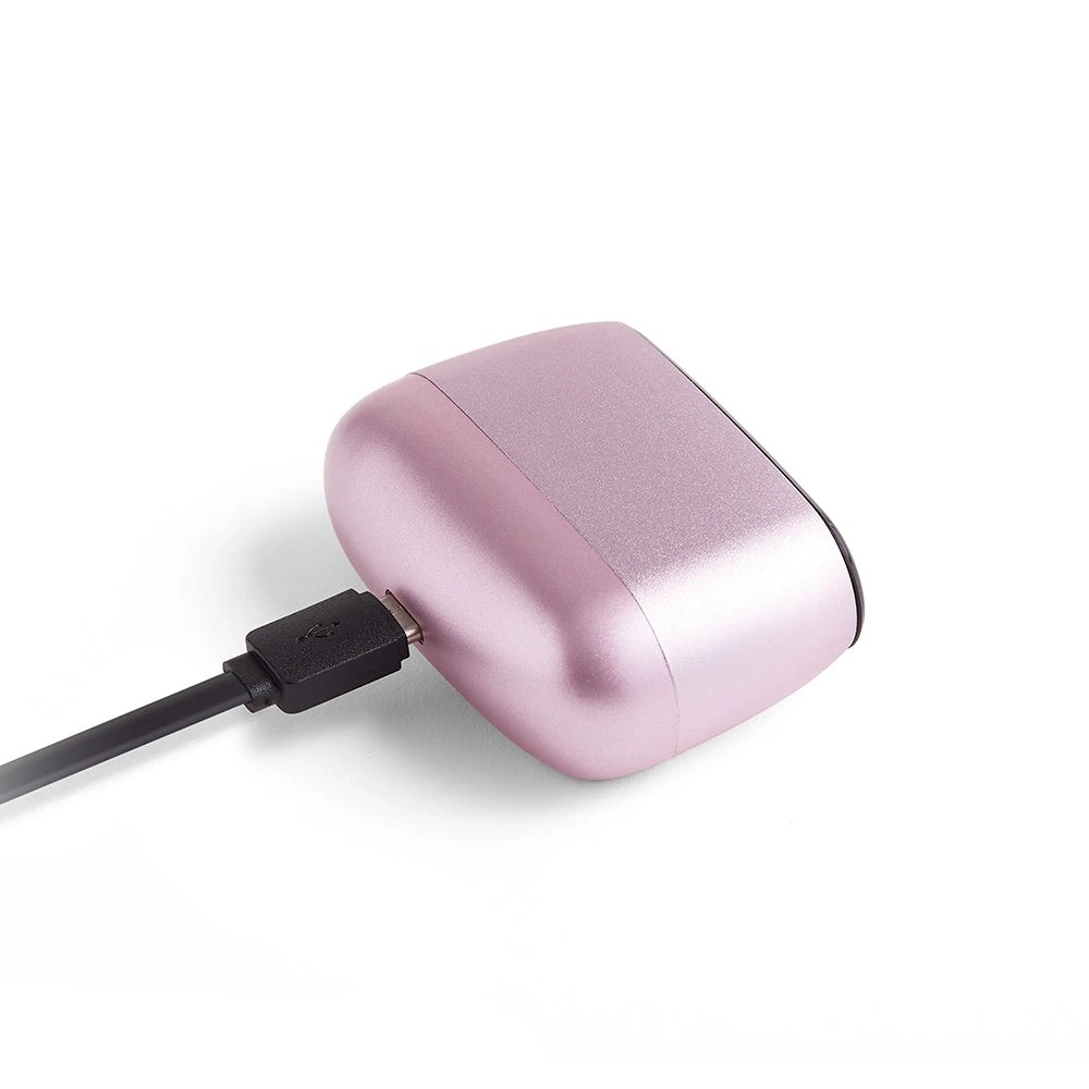 3 Lexon Minut Mini Alarm Clock - Pink - Pink, 3 of 5