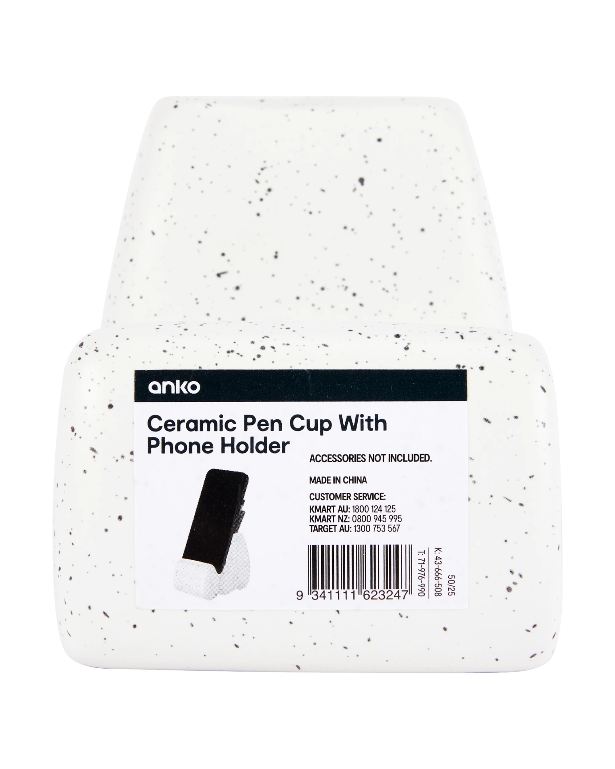 7 Ceramic Pen Cup with Phone Holder, 7 of 7