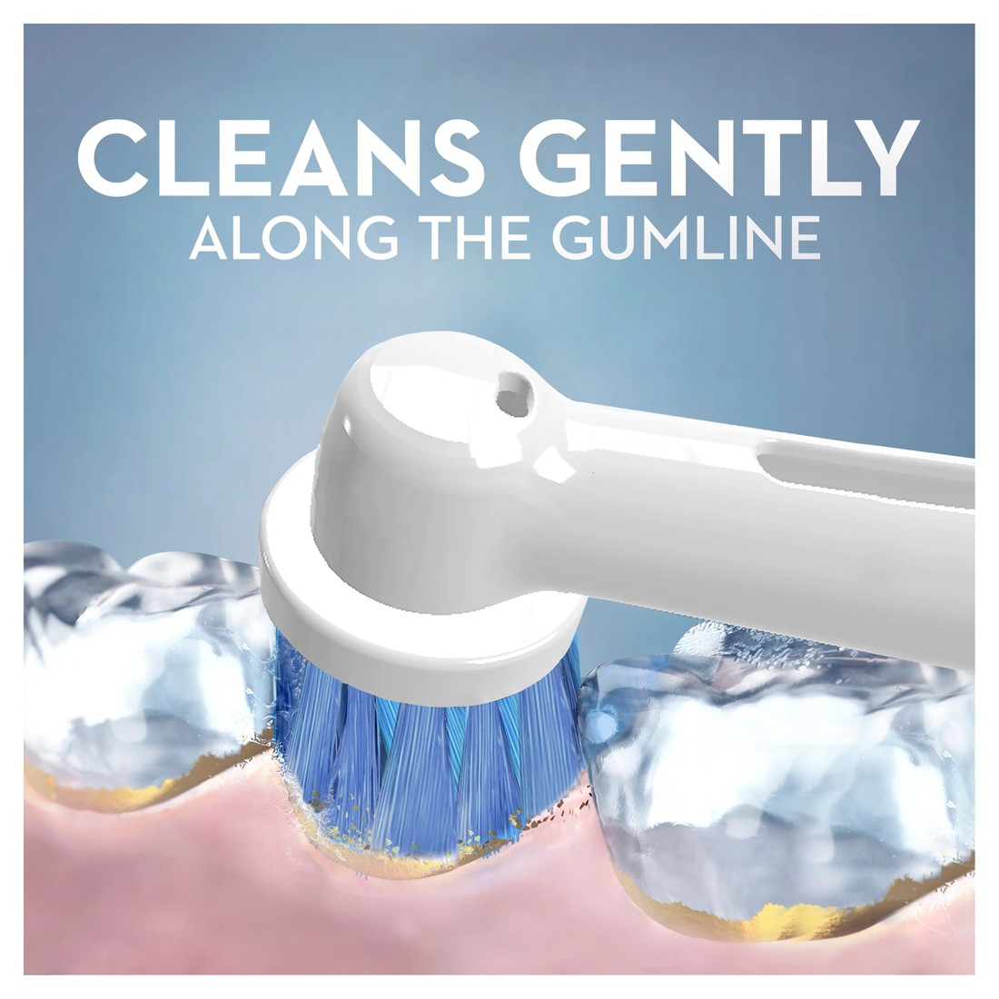 5 Oral-B 2 Pack Sensitive Clean Brush Heads, 5 of 9