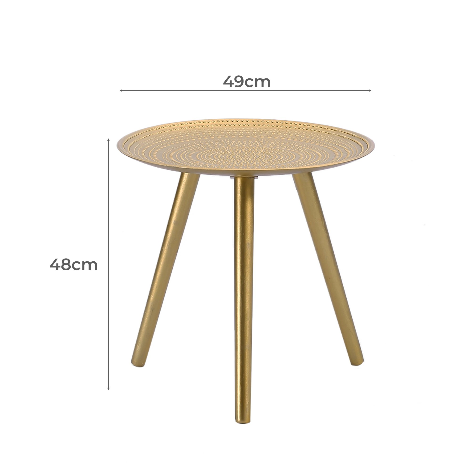 3 Levede Gold Coffee Table
 - Gold
 - Gold
 - gold, 3 of 6