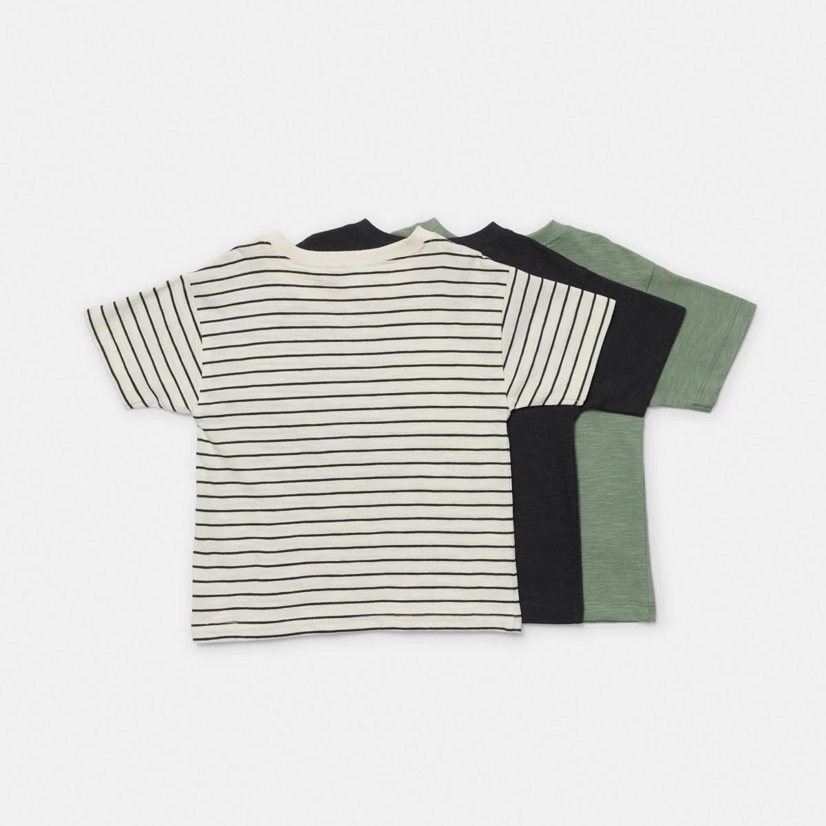 2 3 Pack T-shirts Green 3pk, 2 of 8