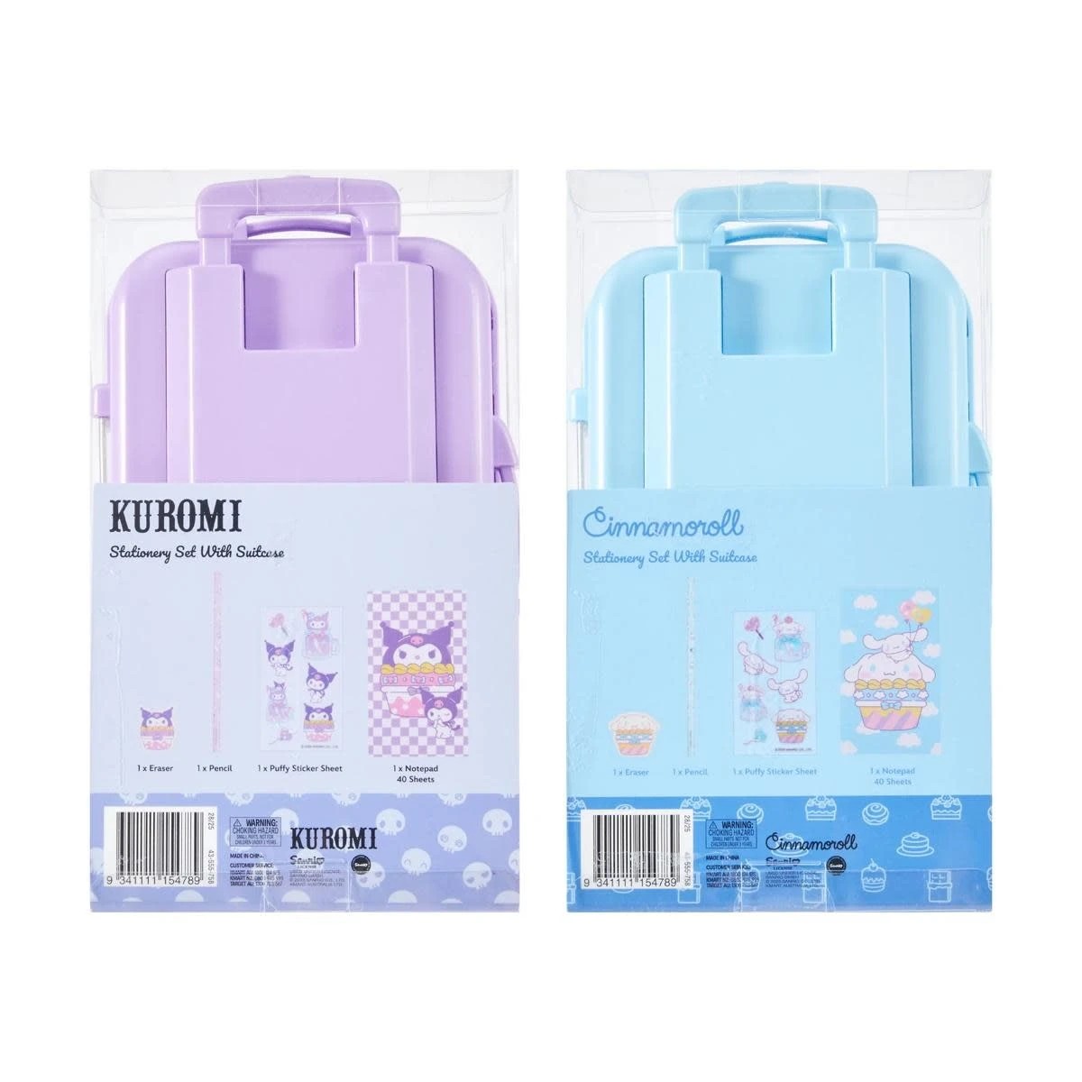 8 Sanrio Stationery Set with Suitcase - Assorted, 8 of 8