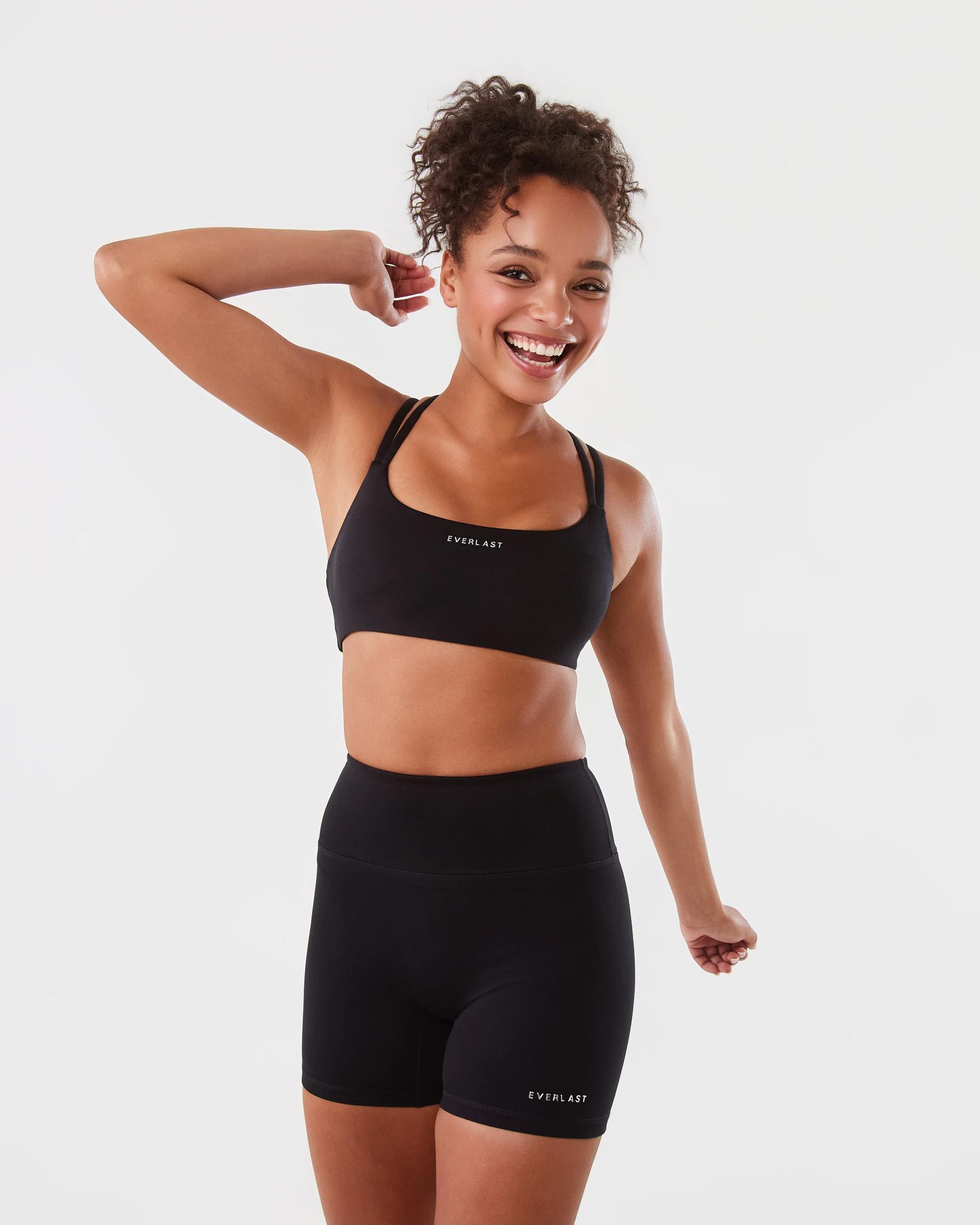 7 Everlast Womens Invisible Scrunch Shorts Black, 7 of 7