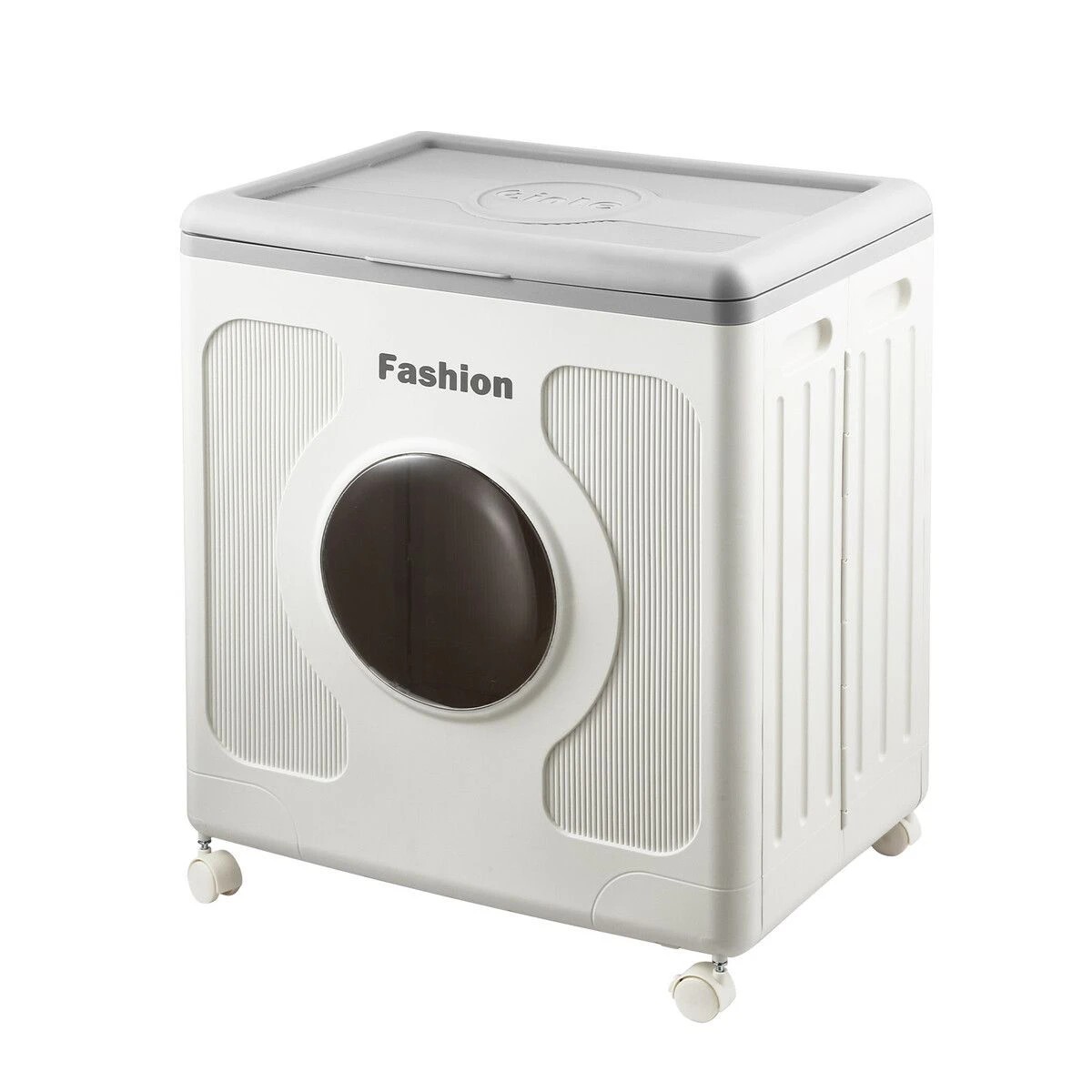 1 Dr FUSSY Foldable Storage Box Bin Large Plastic Collapsible Container Organiser Home Playroom for Kids Toys Stuffed, 1 of 1