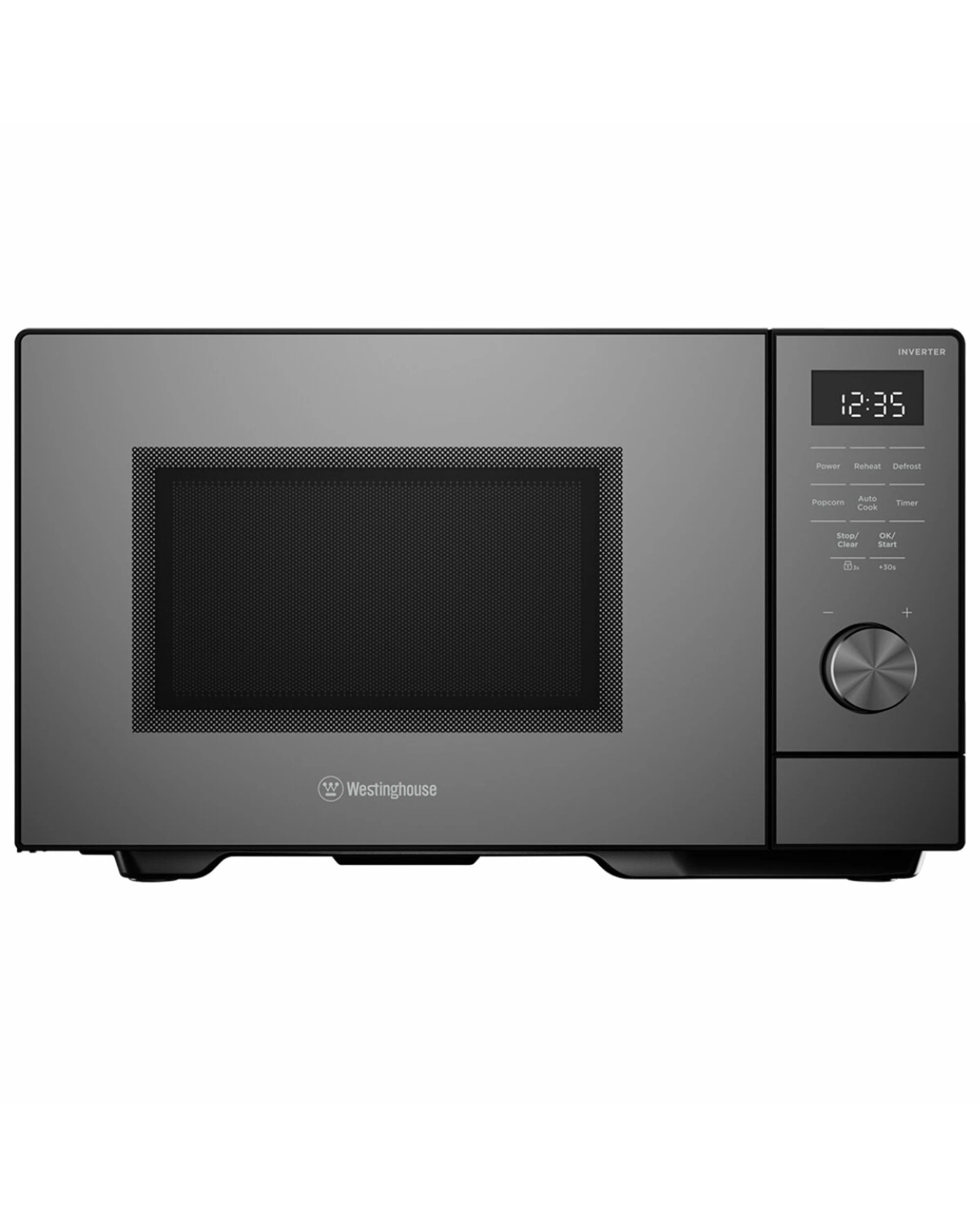 1 Westinghouse 29L Dark Grey Freestanding Microwave Oven, 1 of 5