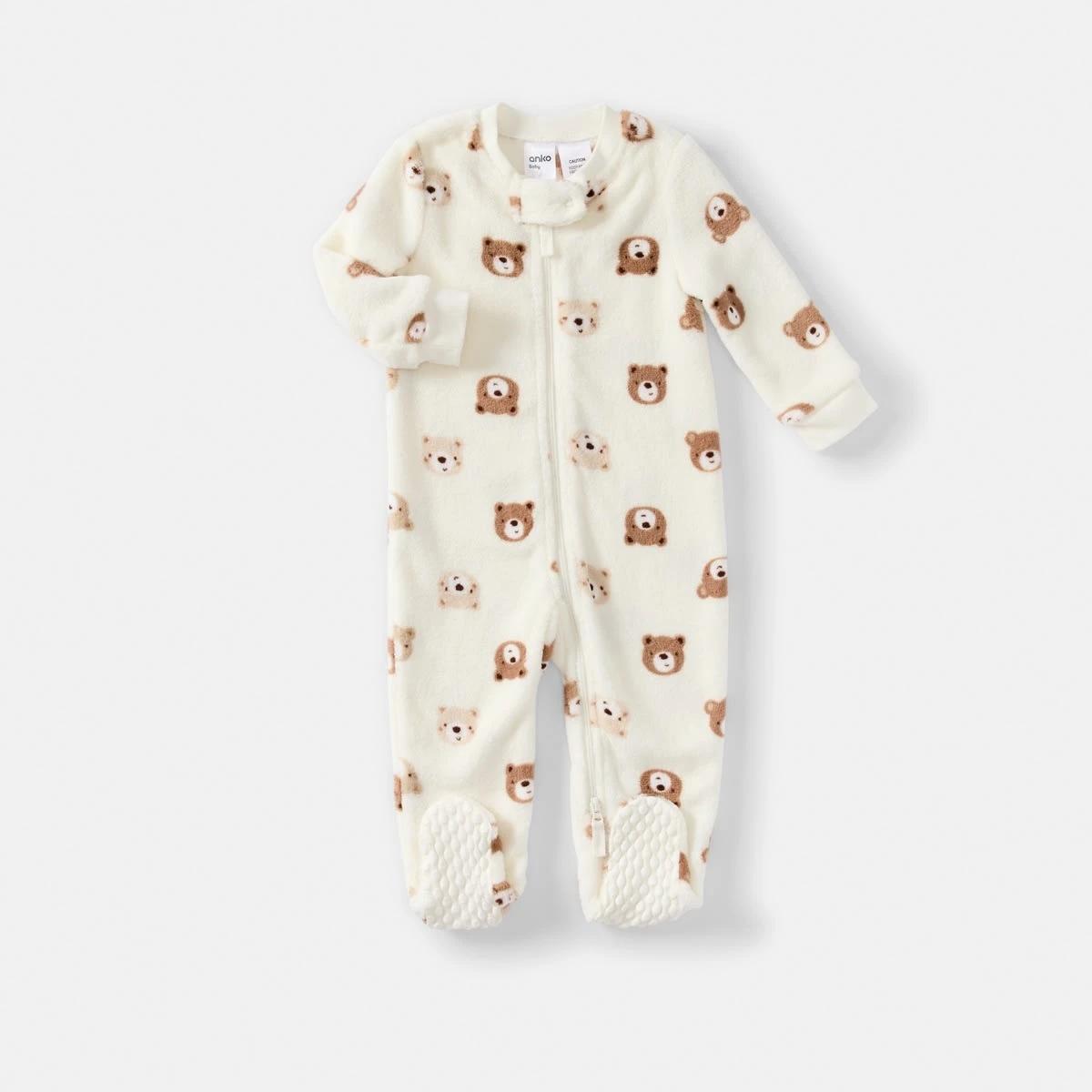 1 Fluffy Pramsuit Bge Bear, 1 of 4