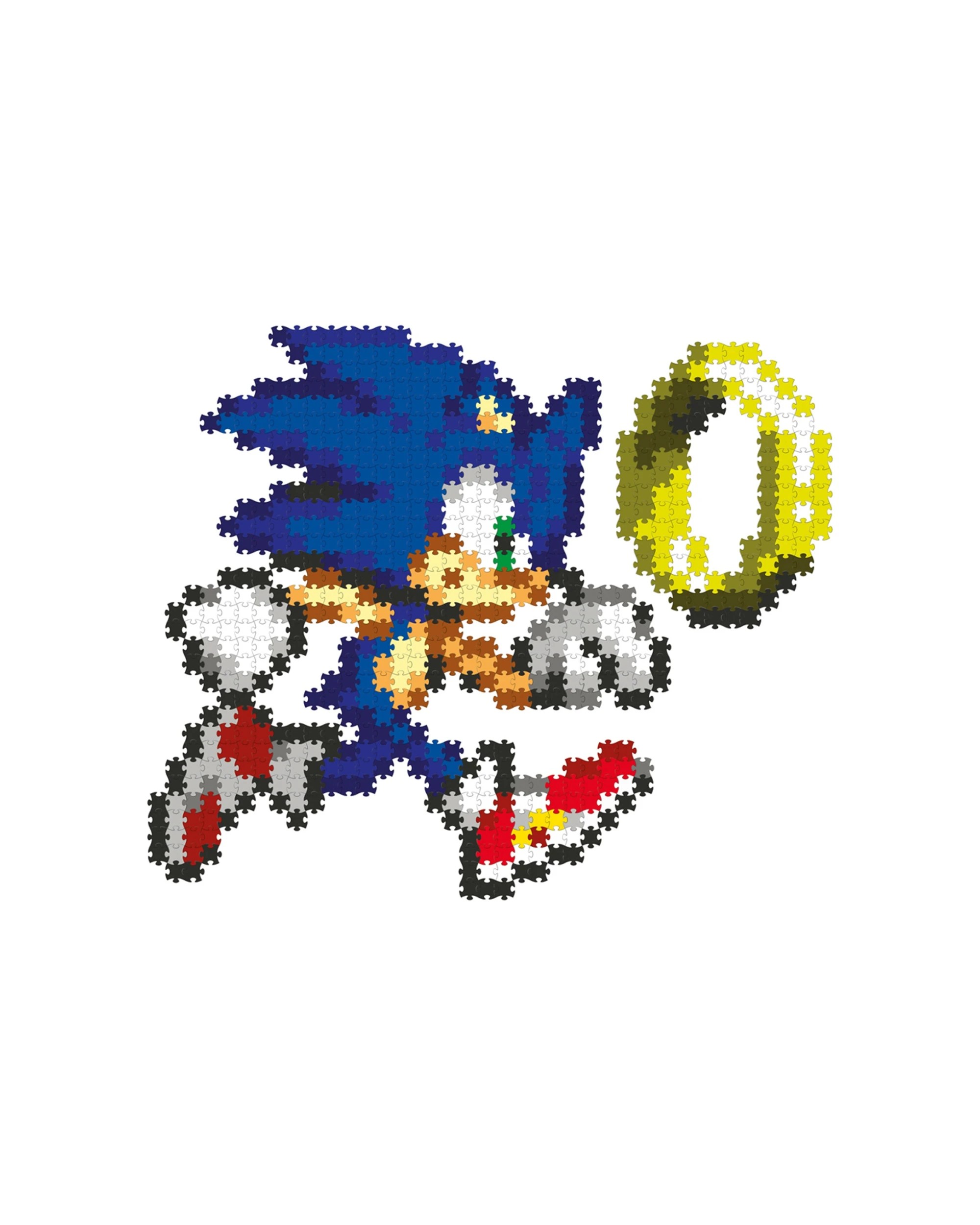 6 Jixelz 2PK 750pc Remix Sonic The Hedgehog Ring Jigsaw Puzzle Set - Multi, 6 of 7