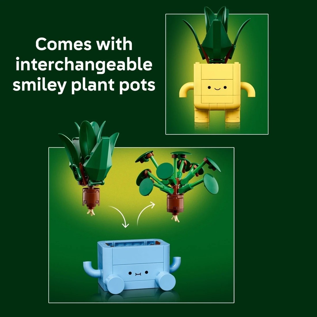 8 LEGO Botanicals Happy Plants 10349, 8 of 11