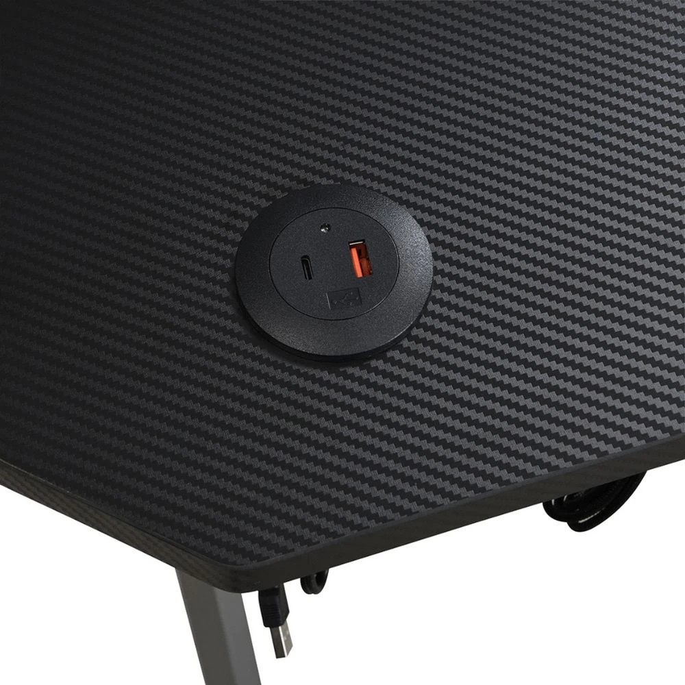 7 Typhoon Viper Gaming Desk 1200mm Grey Desks, Tables and Workstations, 7 of 10