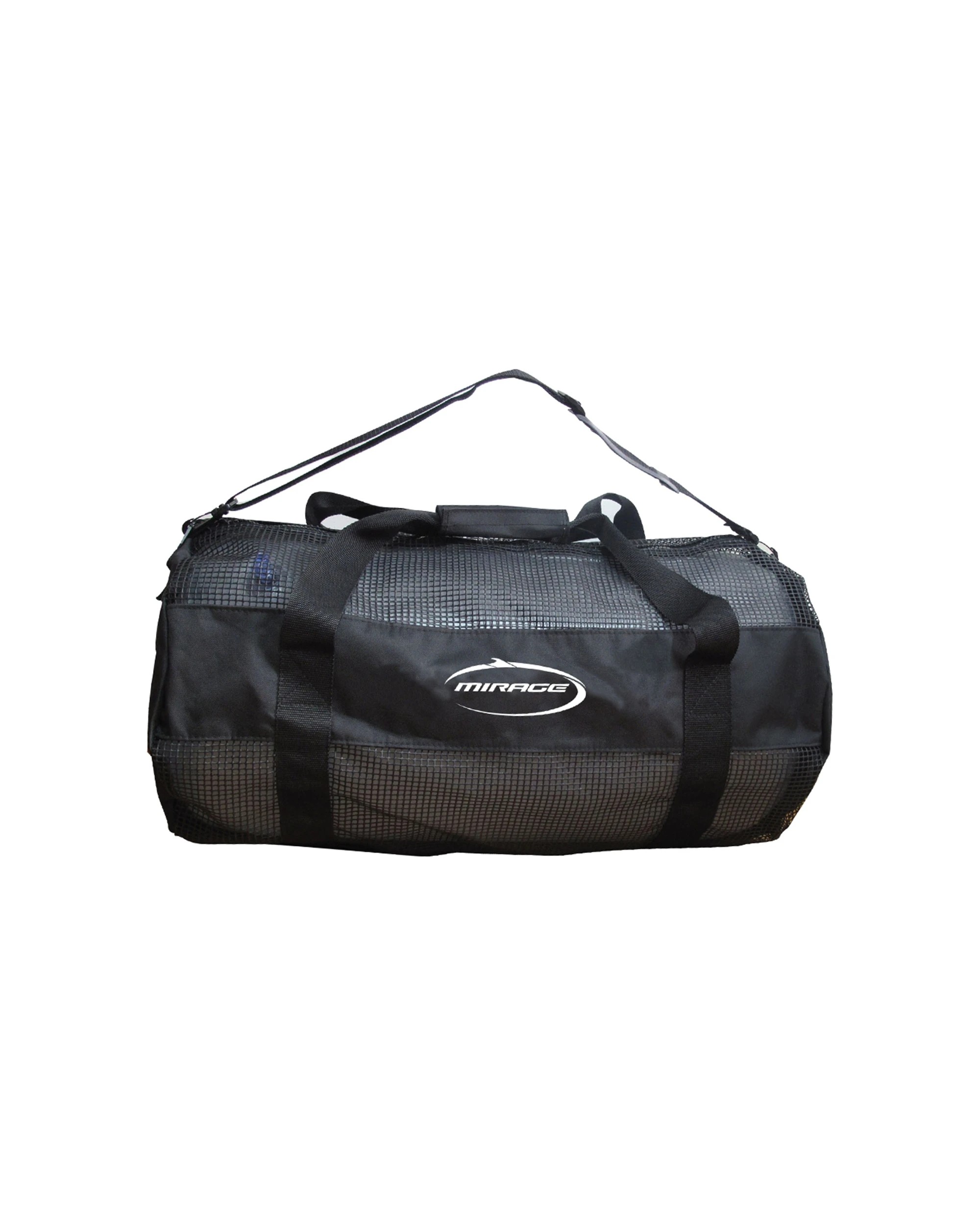 1 Mirage Mesh Resort Bag 65x34cm 600 Denier PVC Coated Nylon Shoulder Straps - Black, 1 of 2