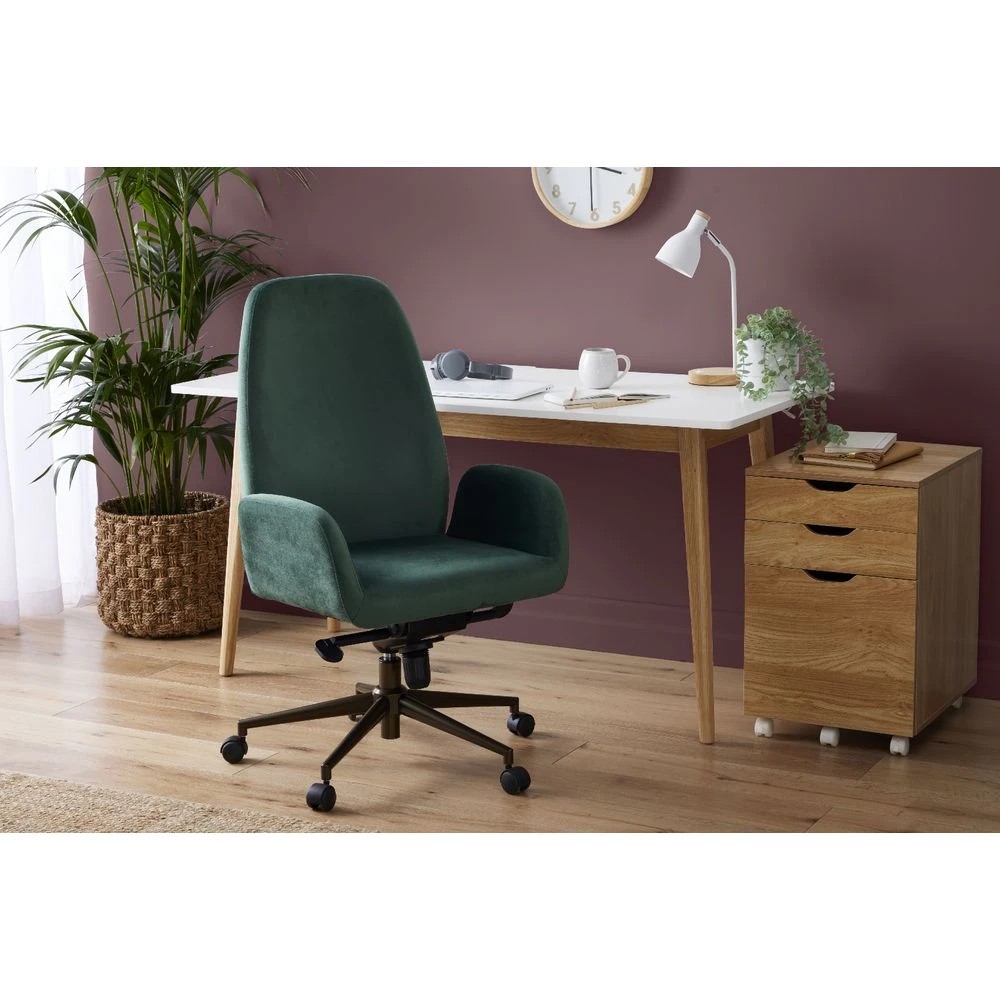 10 Lindenberg Chair Velvet Green Ergonomic Chairs and Desk Chairs, 10 of 10