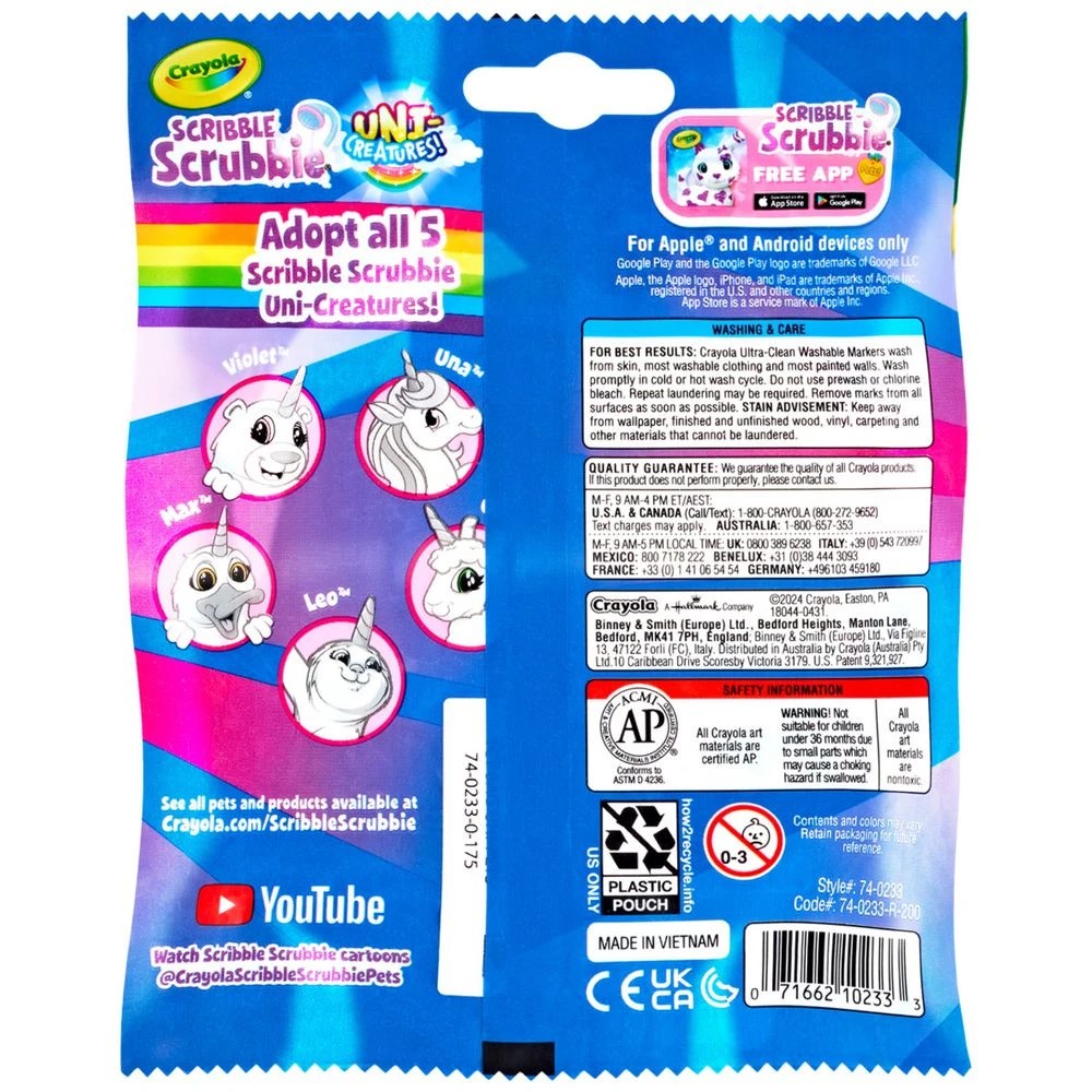 9 Crayola Scribble Scrubbies Unicreatures, 9 of 9