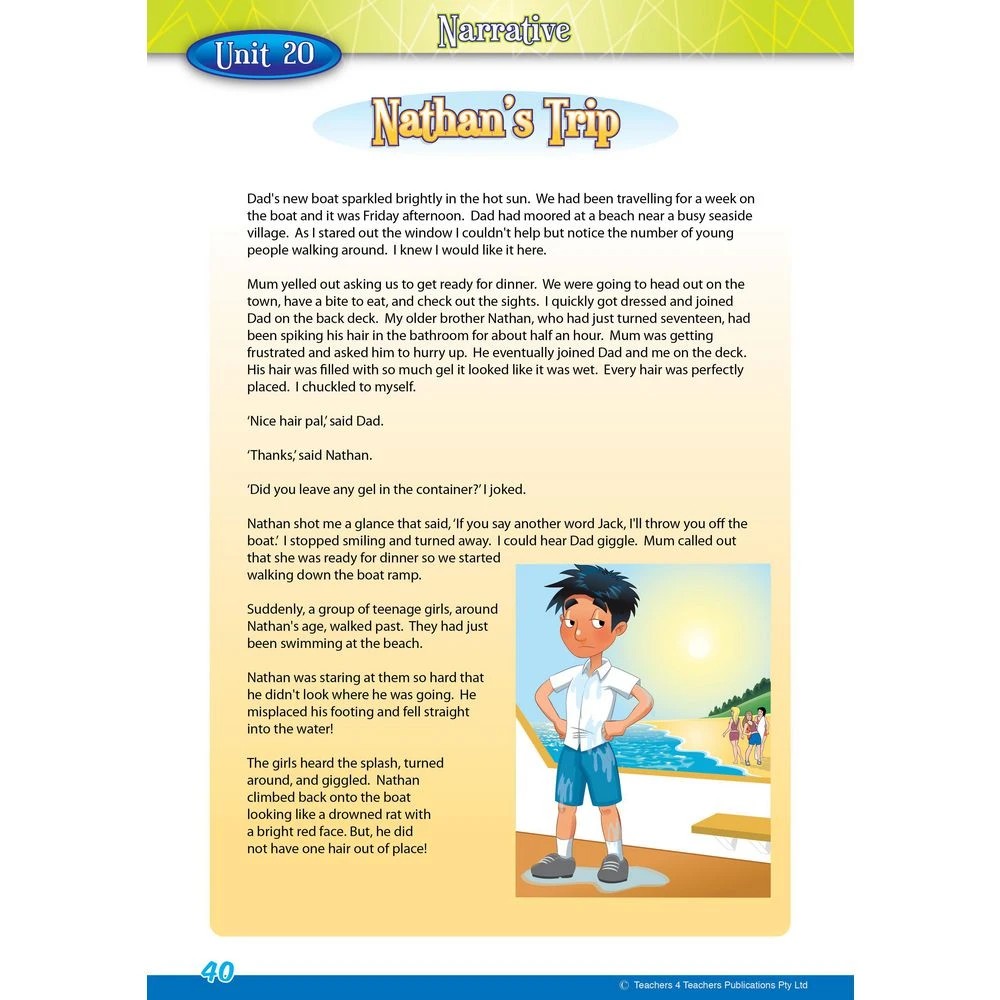 3 Reading Conventions Activity Book 5, 3 of 4