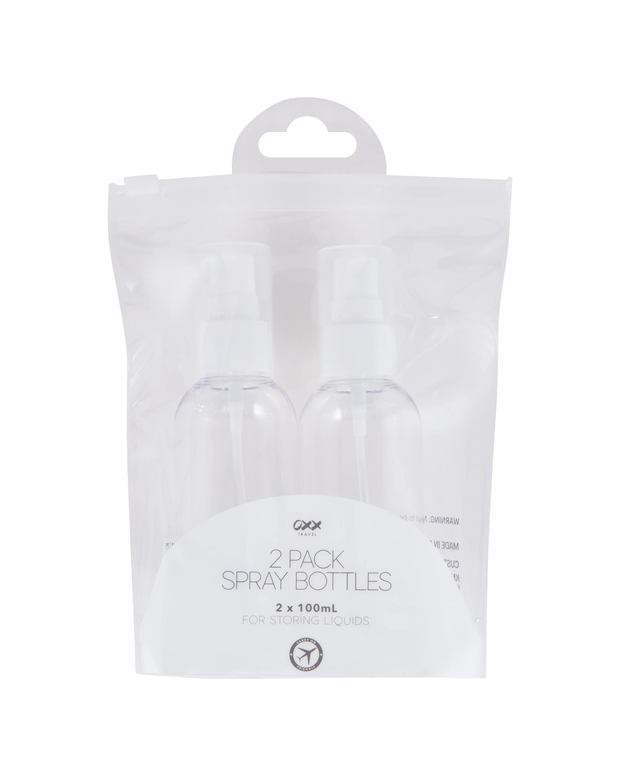1 2 Pack Travel Solutions Spray Bottles, 1 of 4