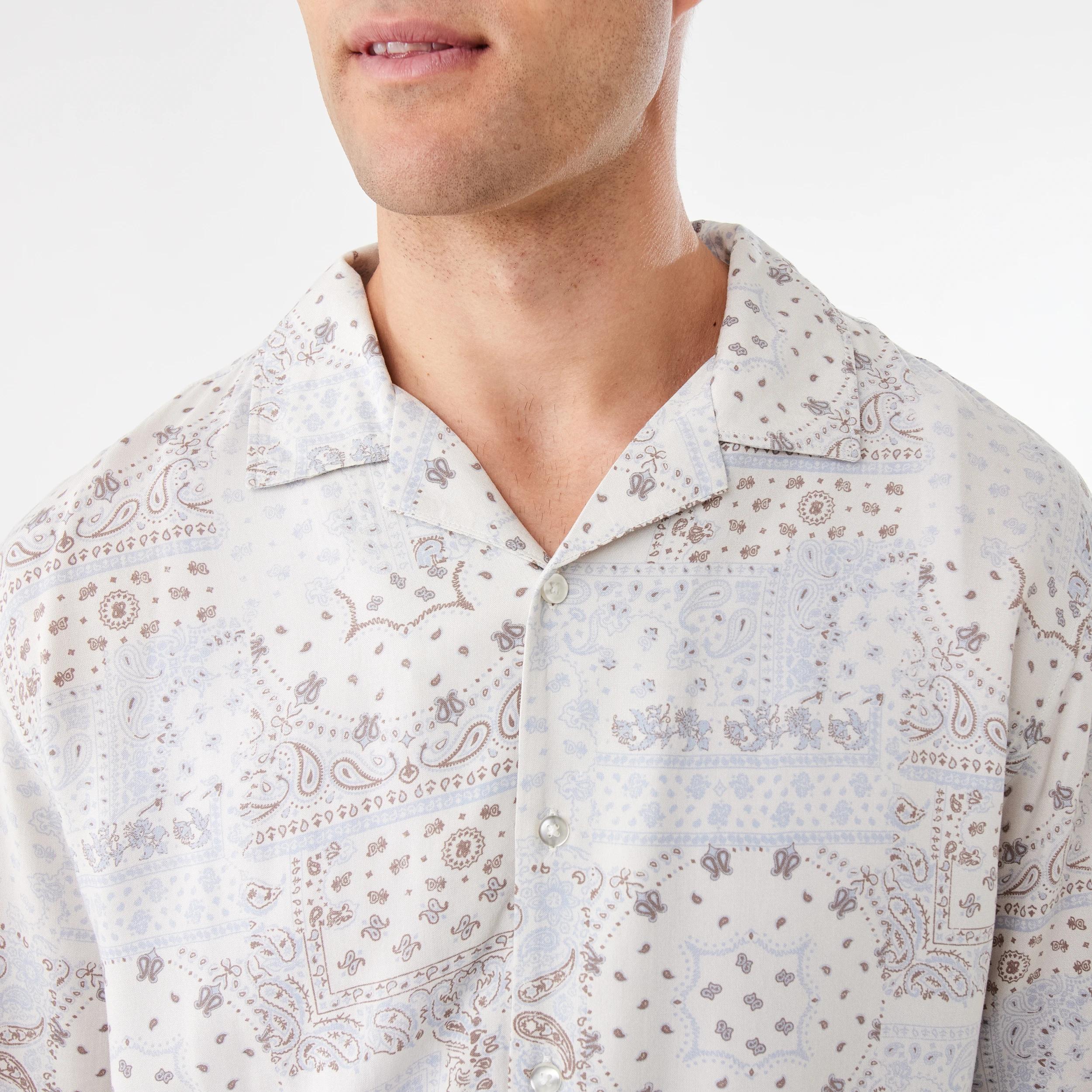 7 Short Sleeve Resort Print Shirt Bandana, 7 of 10