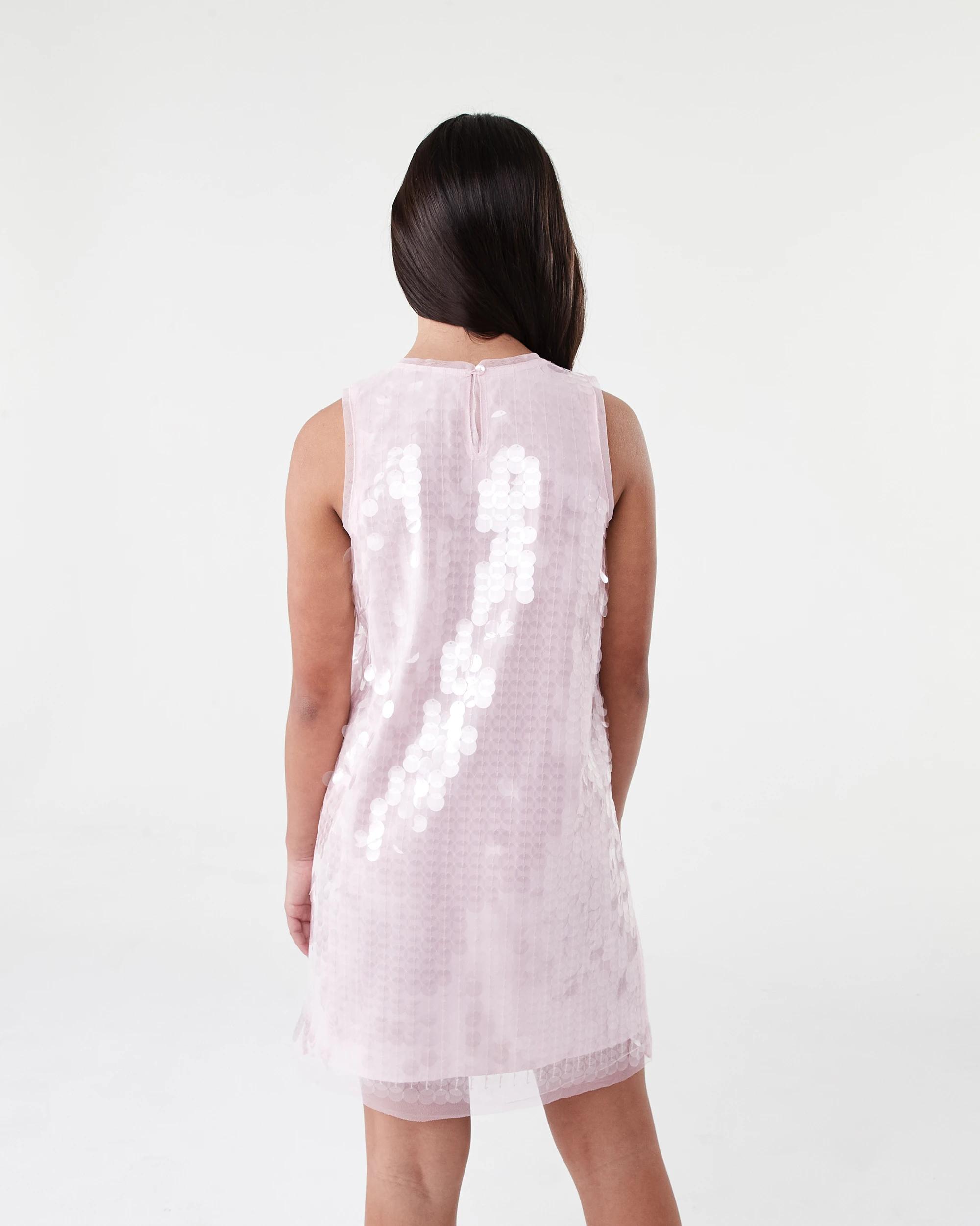 2 Sequin Dress Bllet Pink, 2 of 7