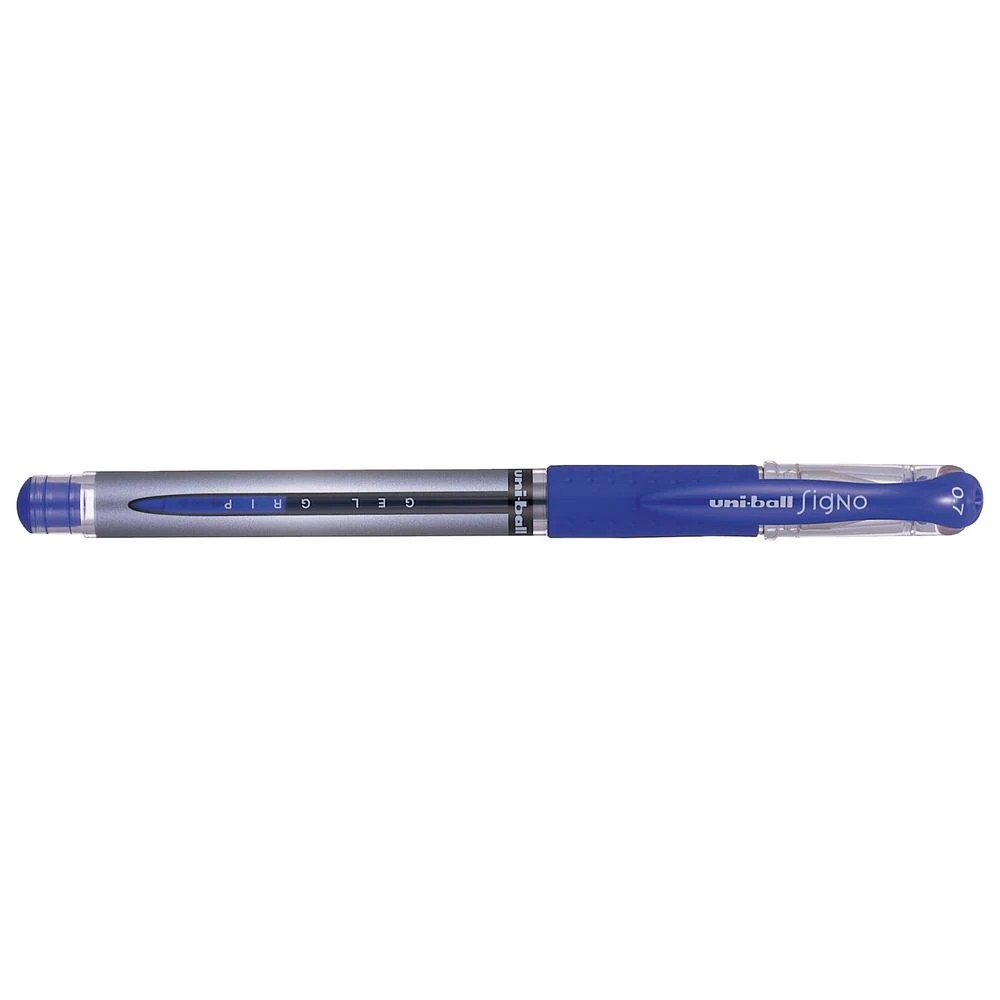 3 Uni-Ball Signo Gel Grip Gel Pen Blue 12 Pack, 3 of 3