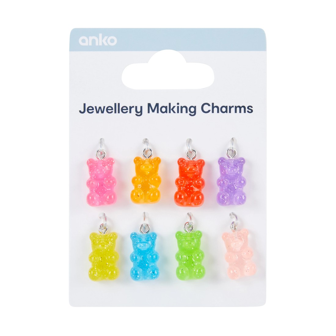1 Jewellery Making Charms - Gummy Bear, 1 of 3