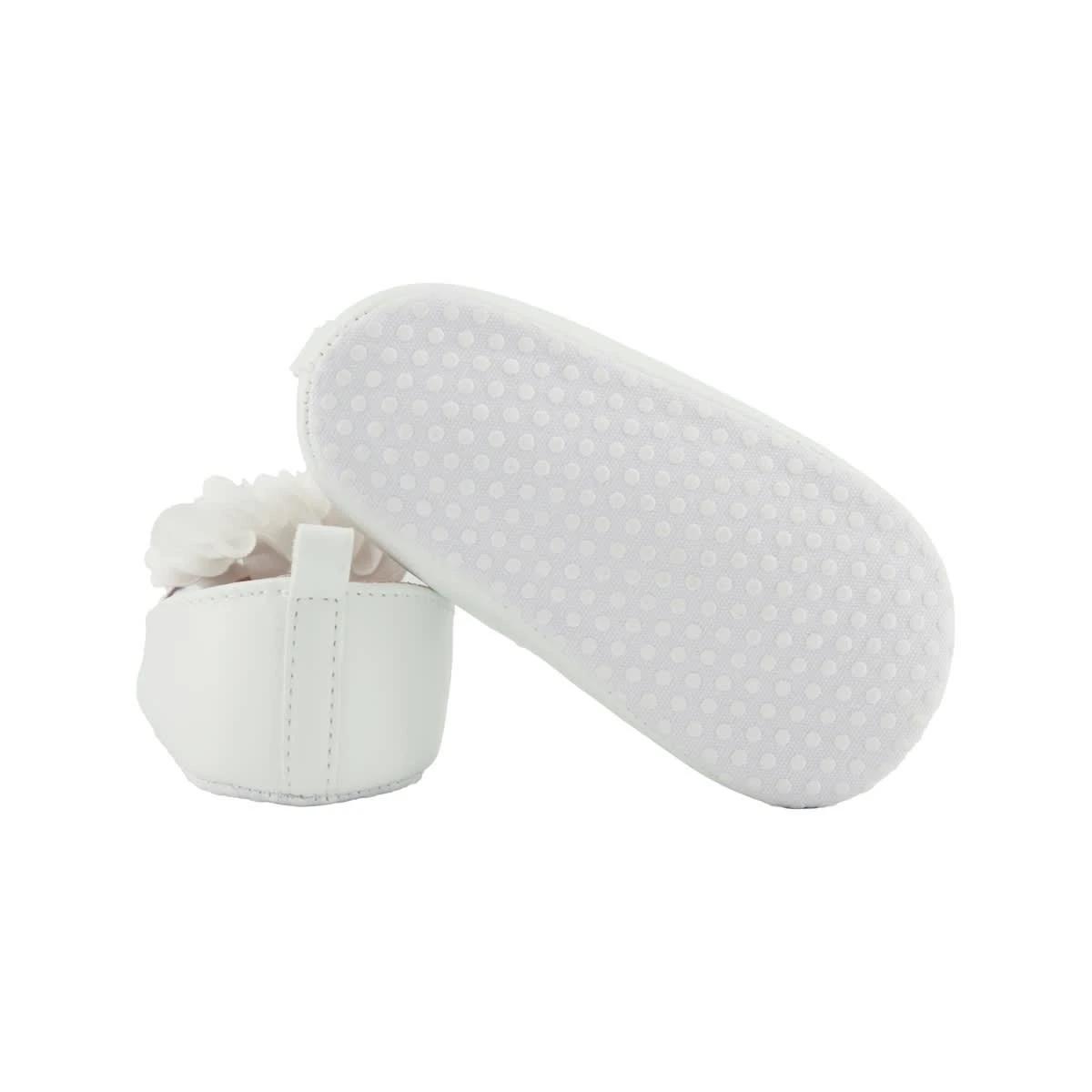 5 Baby A-Bar Shoes WHITE, 5 of 5