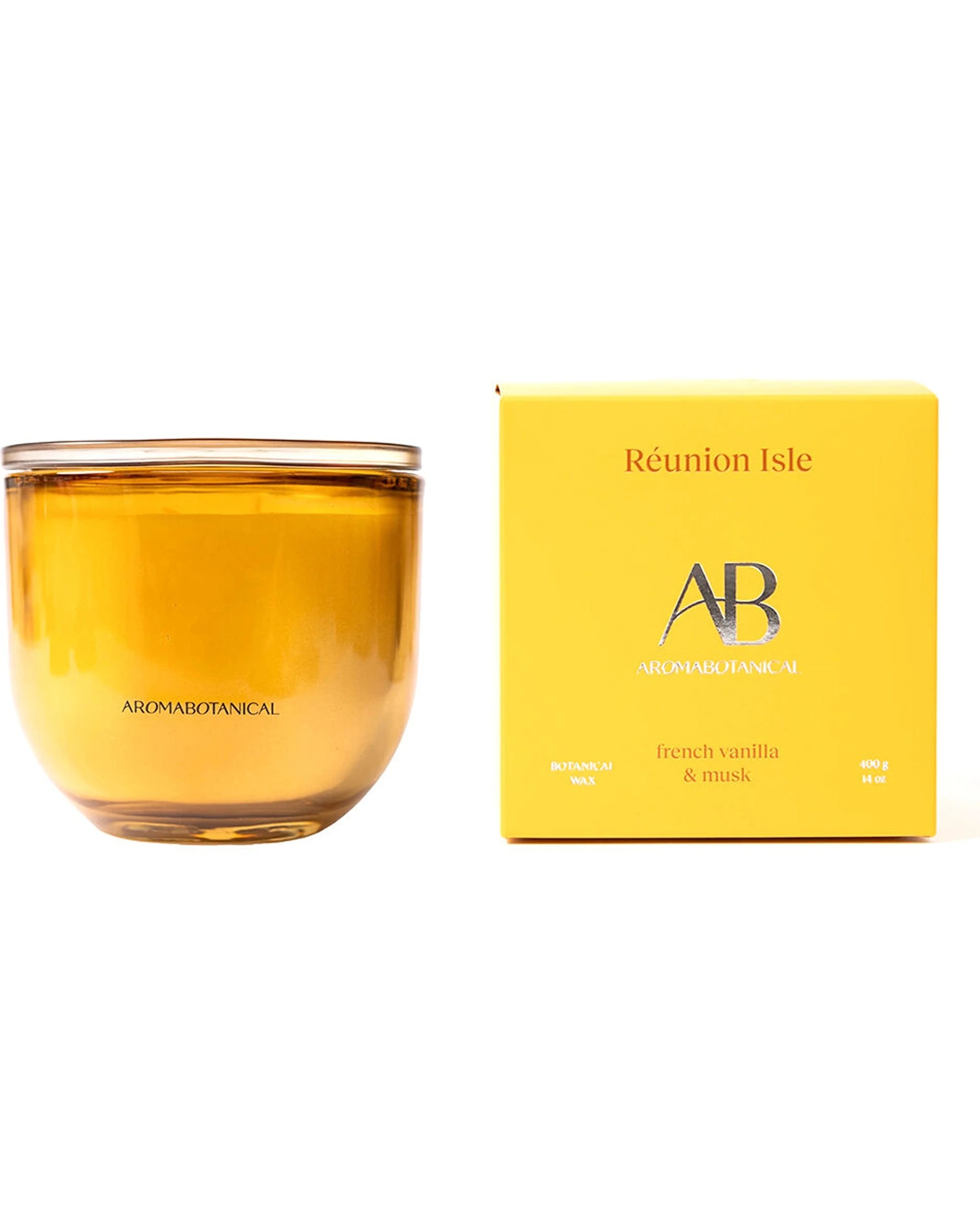 1 Aromabotanical Candle Reunion Isle French Vanilla Scent Home Fragrance - Brown, 1 of 1
