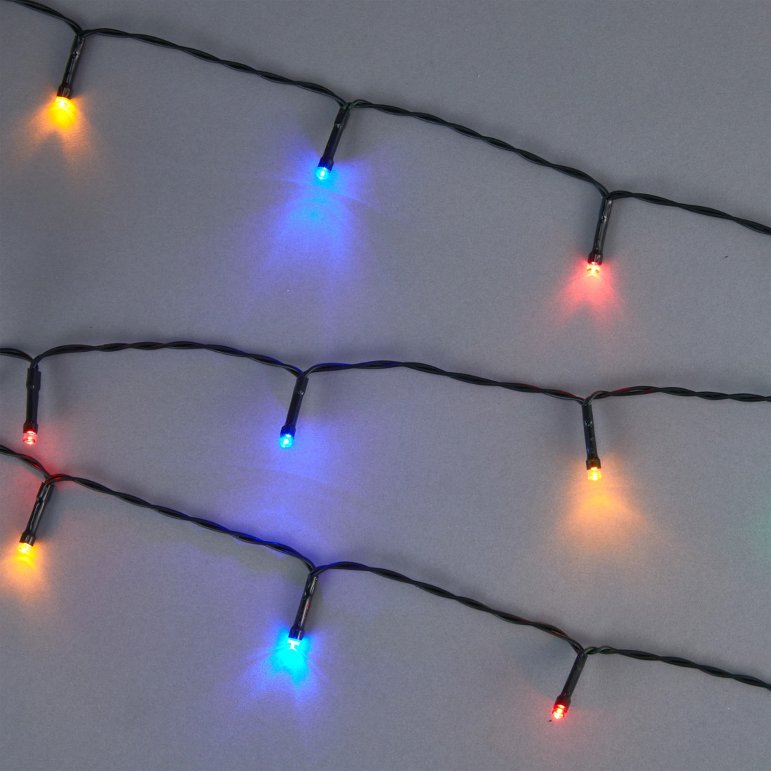 1 Solar Powered 24 LED Multi-Coloured String Lights, 1 of 7