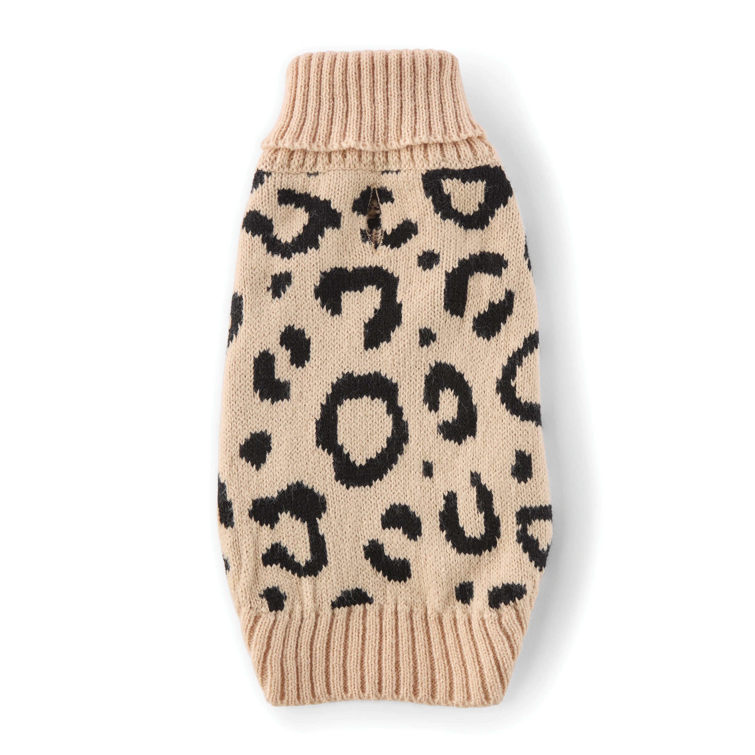 5 Pet Leopard Knit Jumper - Small, 5 of 9