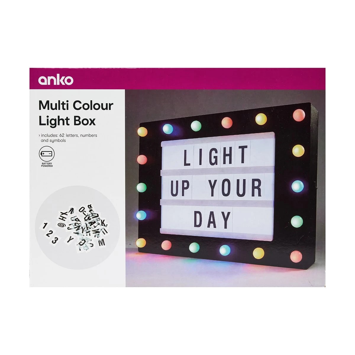 8 Multi Colour Light Box, 8 of 8